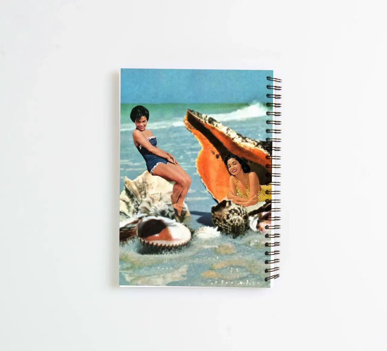 Greetings from Seashells spiral notebook by MsGonzalez
