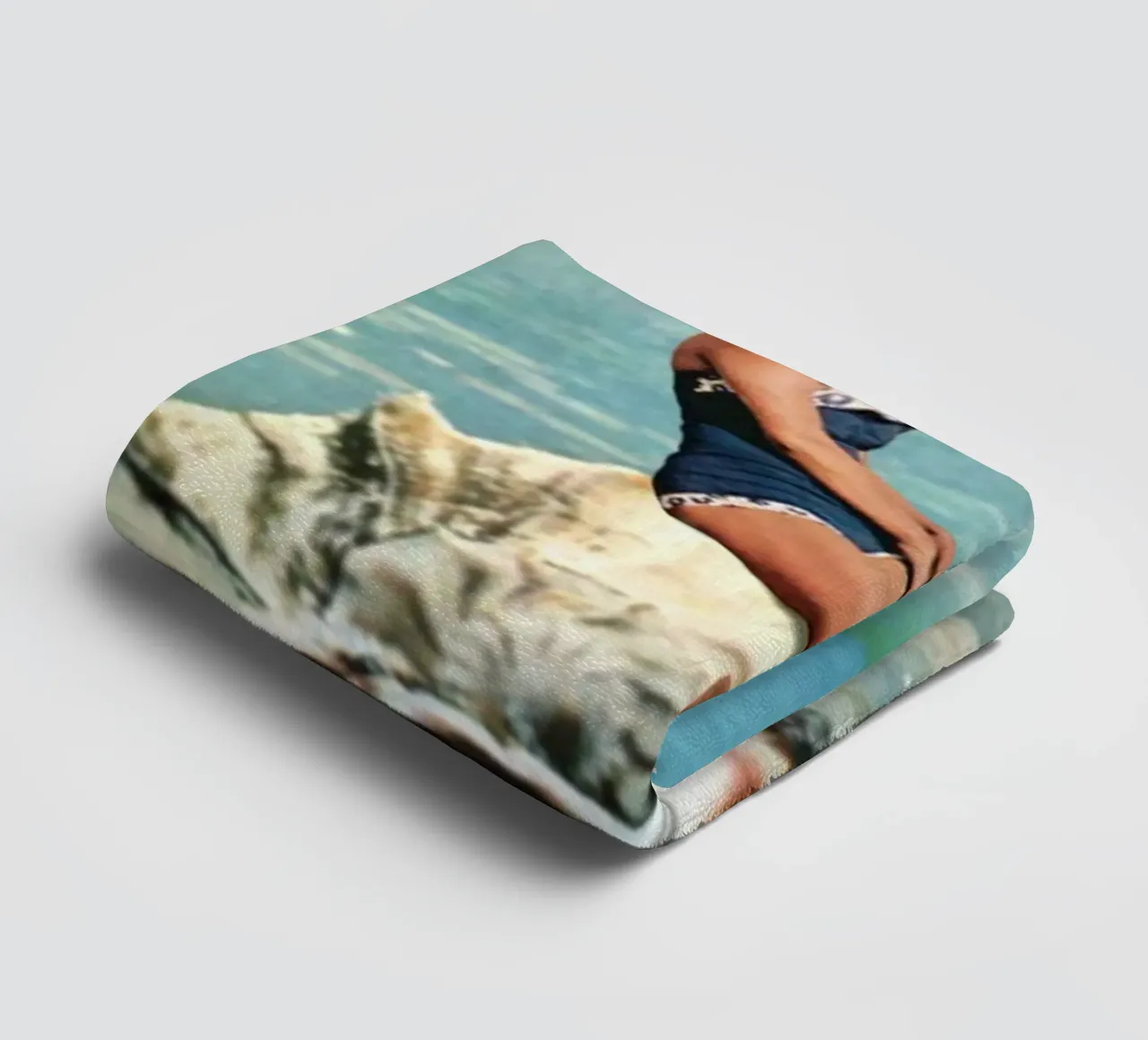 Greetings from Seashells asciugamano da bagno da MsGonzalez