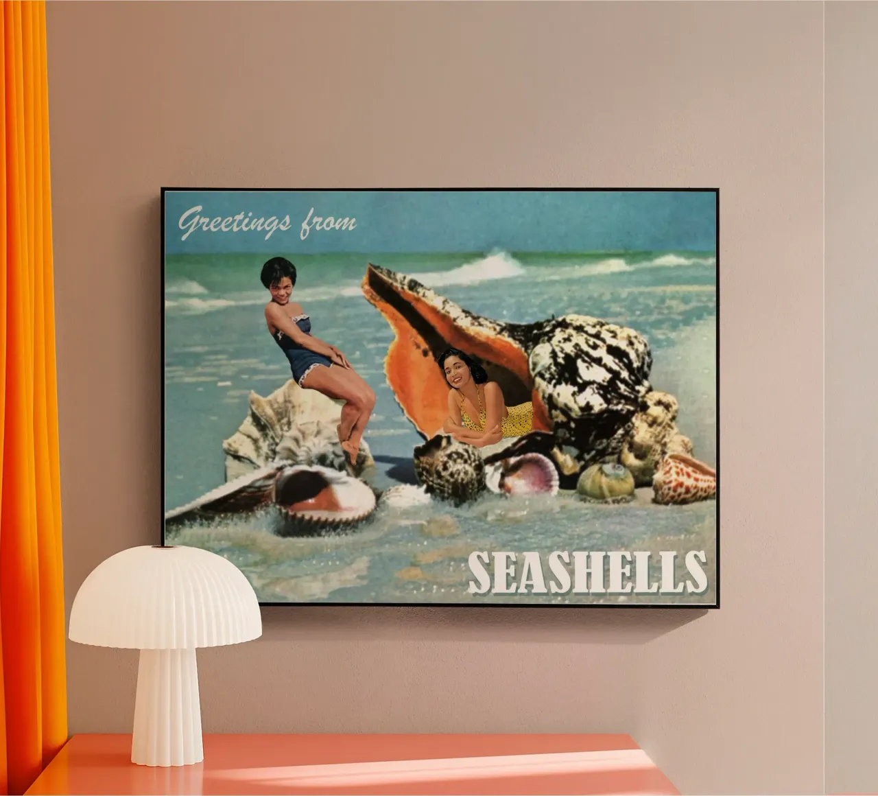 Greetings from Seashells plexiglass da MsGonzalez