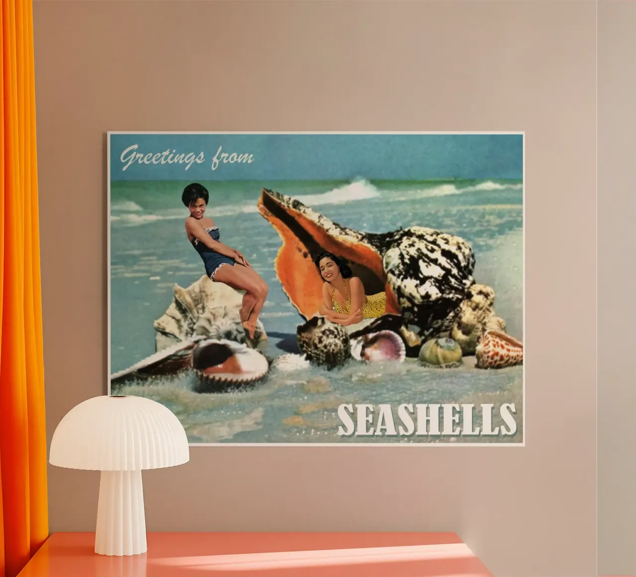 Greetings from Seashells plexiglass da MsGonzalez