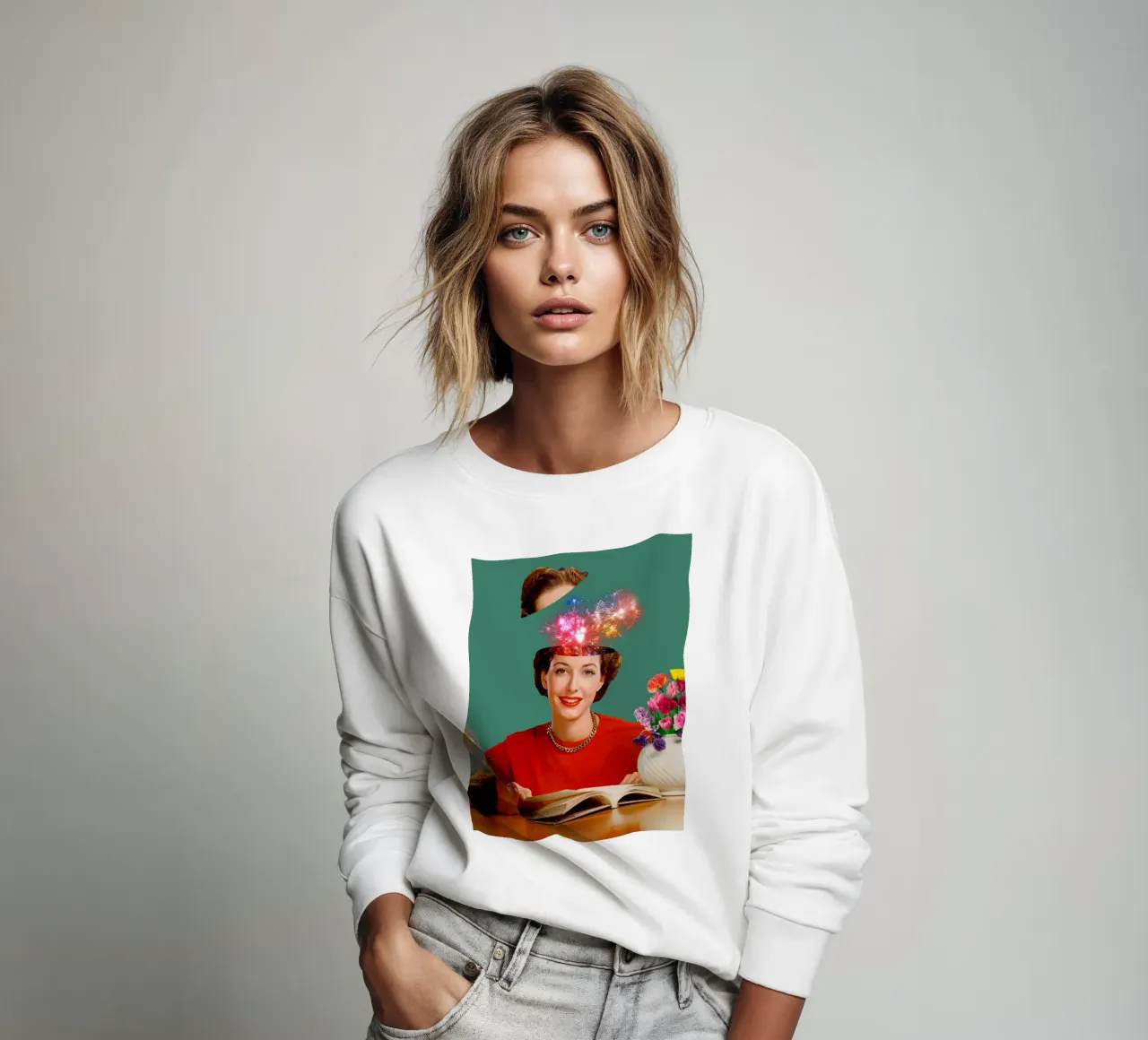 The Reader (Fireworks in my head) felpa da MsGonzalez