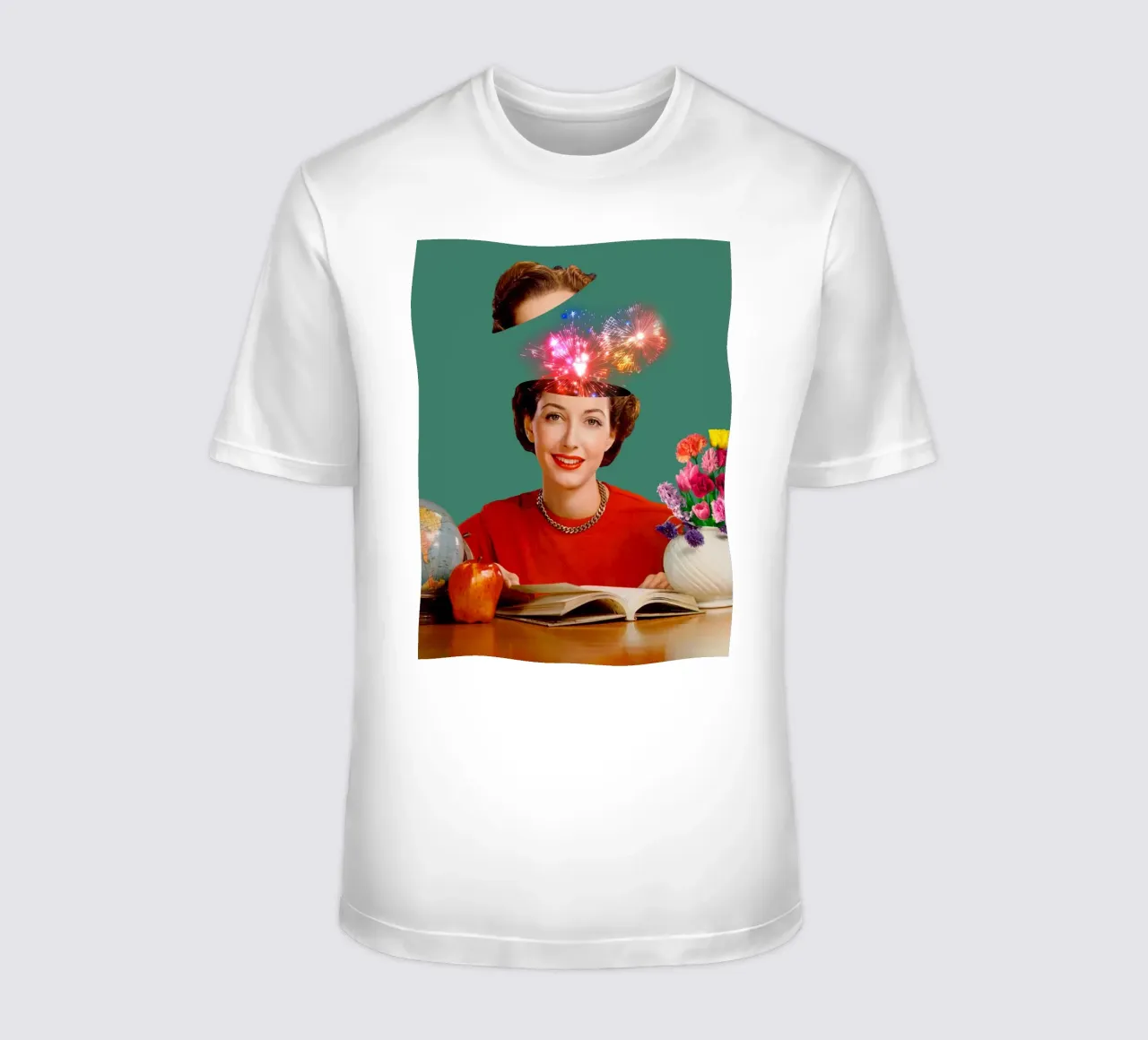 The Reader (Fireworks in my head) t-shirt da MsGonzalez