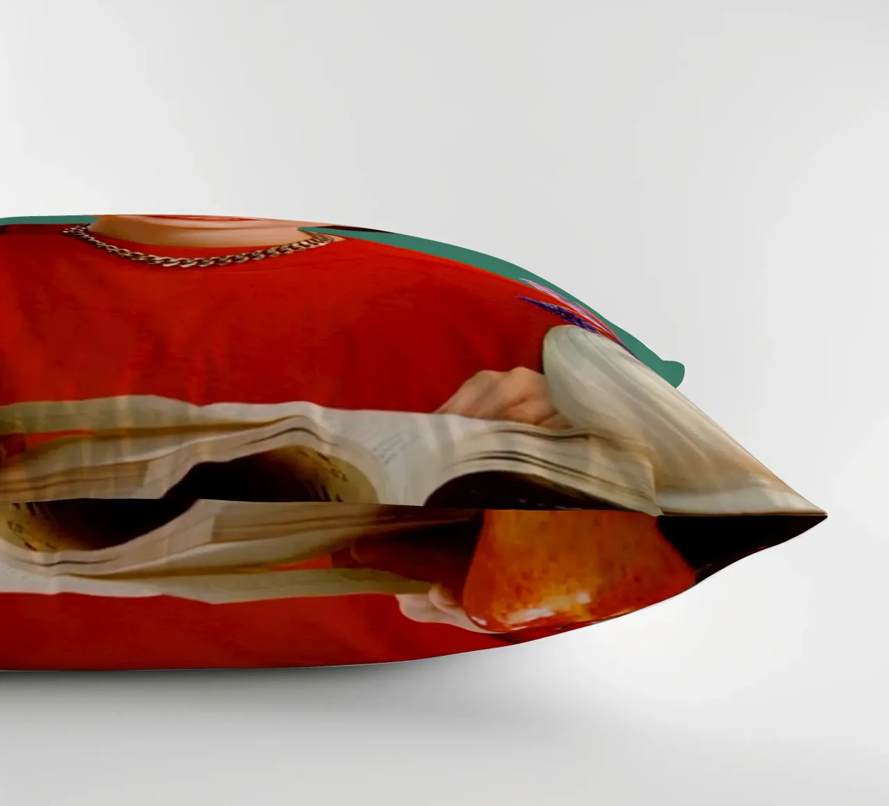 The Reader (Fireworks in my head) decorative cushion by MsGonzalez
