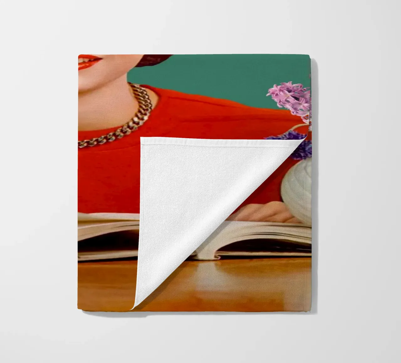 The Reader (Fireworks in my head) beach towel by MsGonzalez