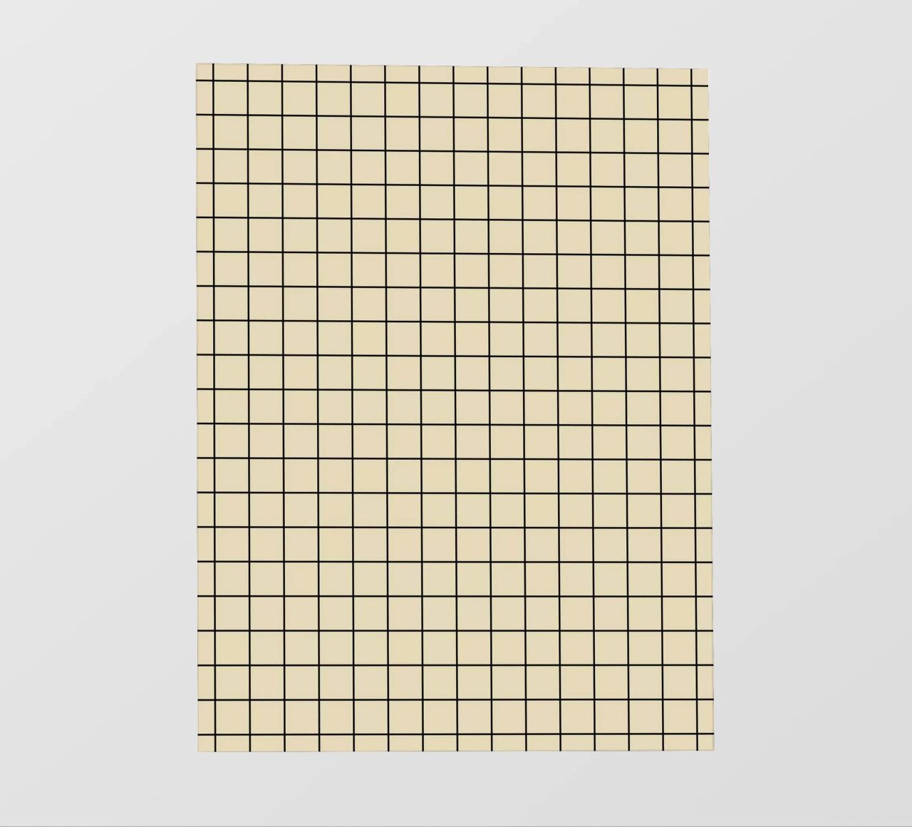 Minimal Basic Classic Grid | Nero su Beige pellicola backlit da Beauty in Simplicity