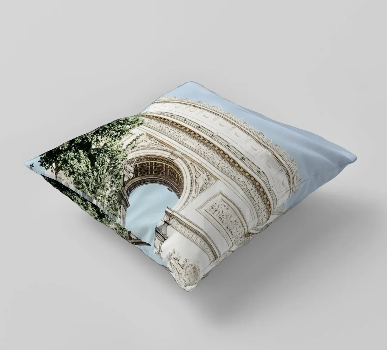 Paris Arc de Triomphe cuscino da GraceDigitalArtCo