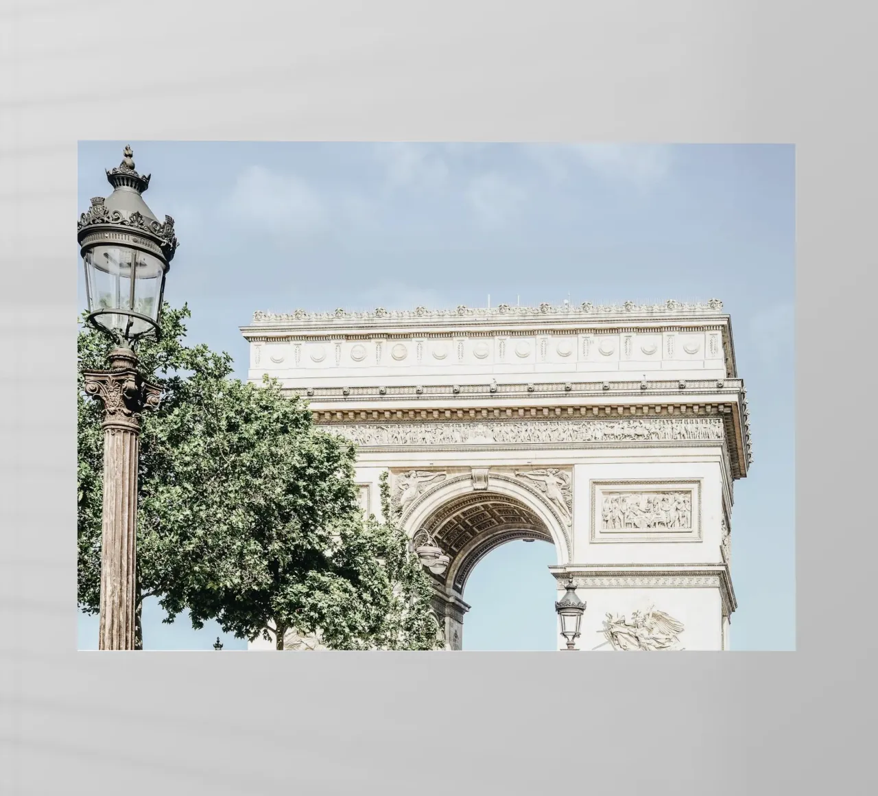 Paris Arc de Triomphe pellicola backlit da GraceDigitalArtCo