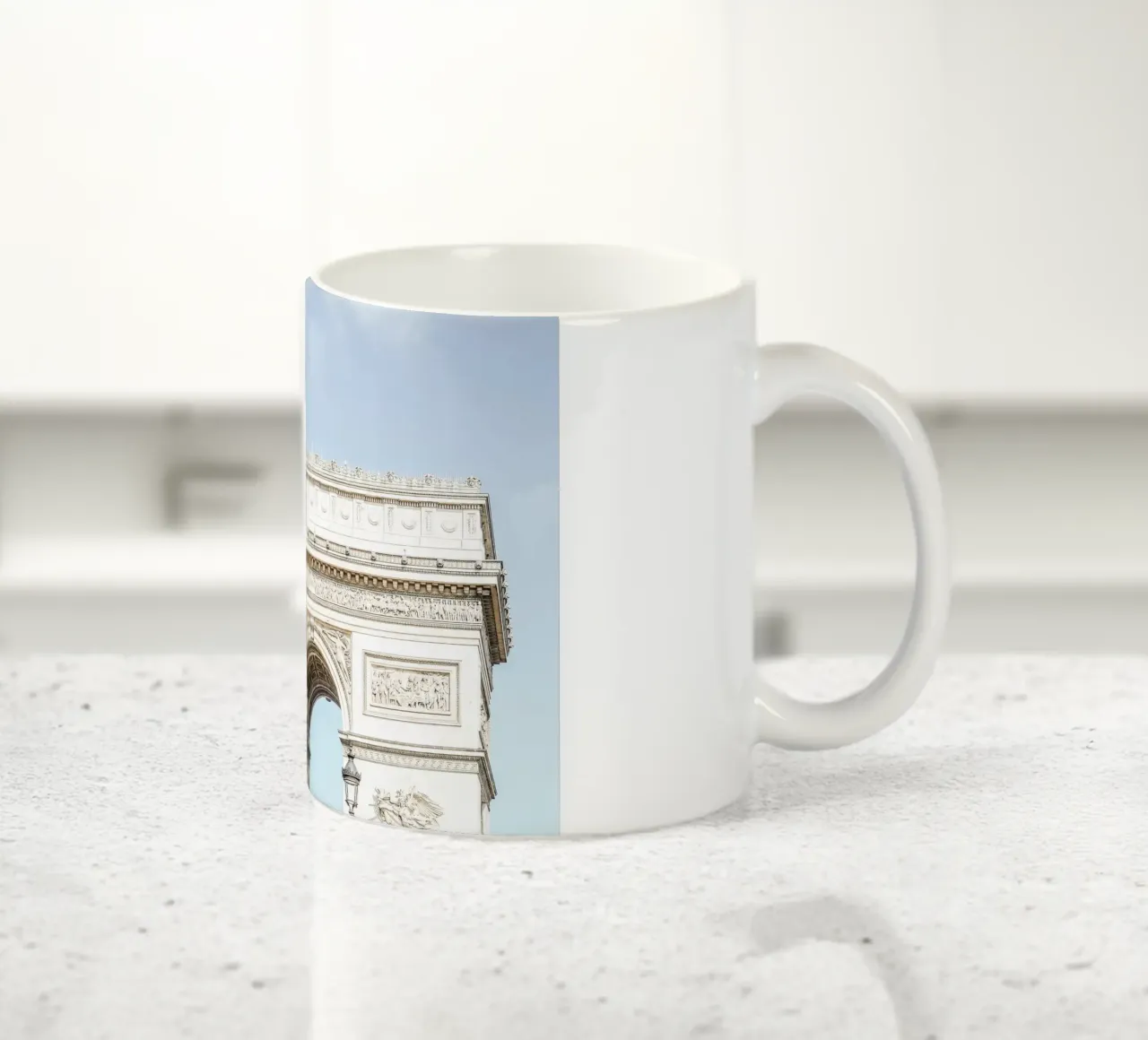 Paris Arc de Triomphe tazza in ceramica da GraceDigitalArtCo