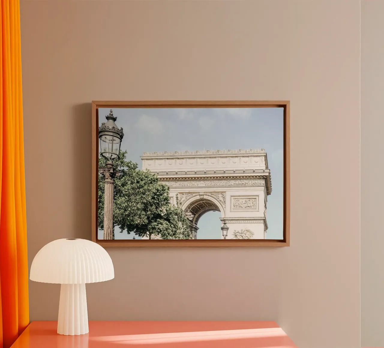 Paris Arc de Triomphe tela con Cornice a cassetta da GraceDigitalArtCo
