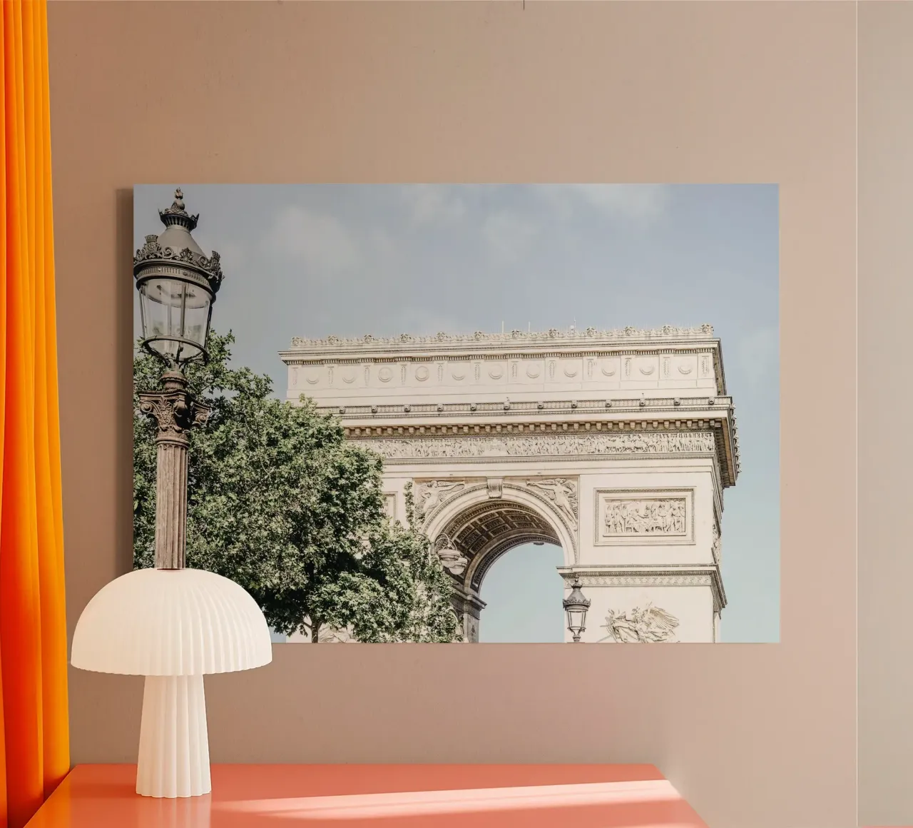Paris Arc de Triomphe tela con Cornice a cassetta da GraceDigitalArtCo