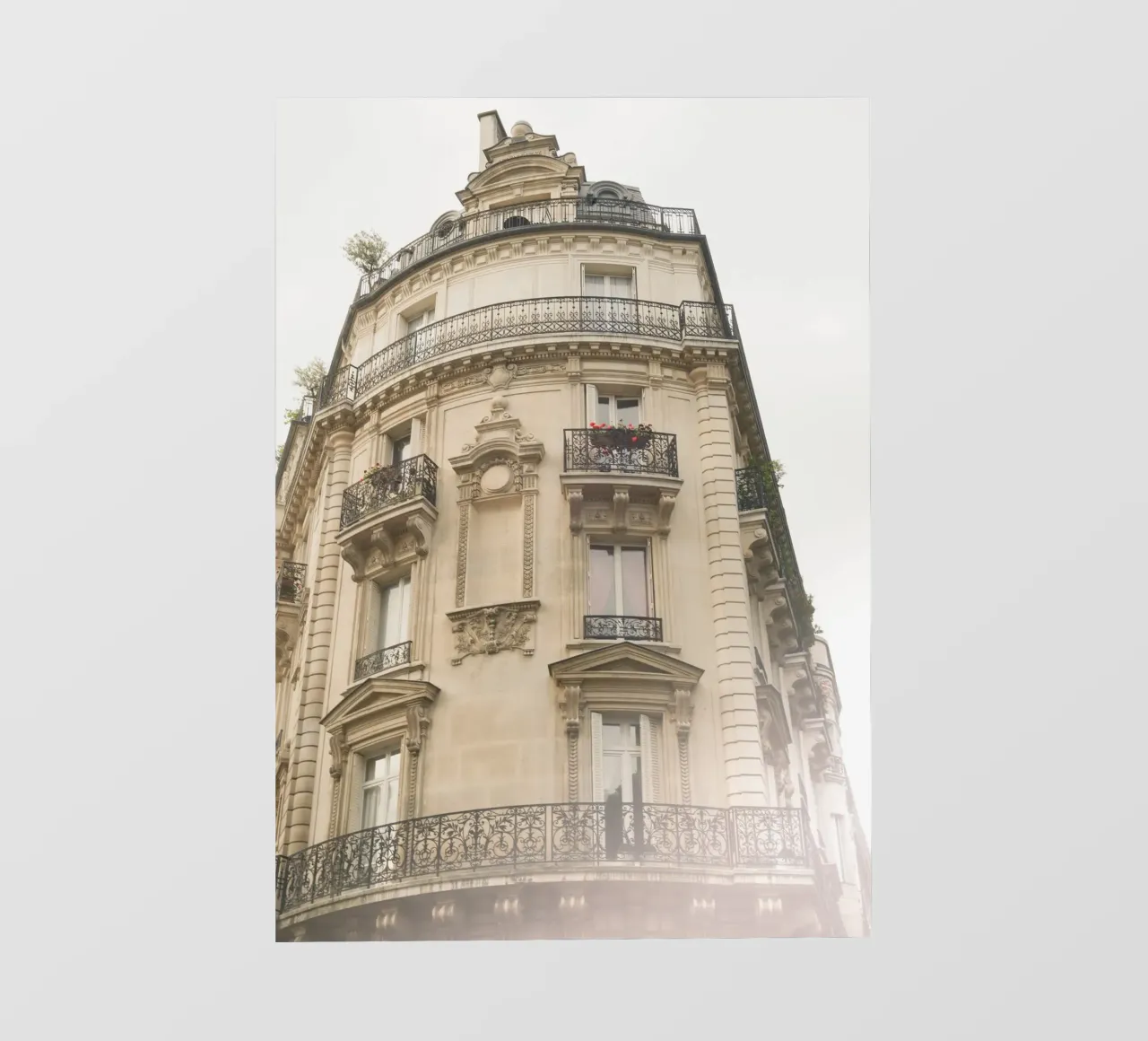 Paris Building Autumn Light pellicola backlit da GraceDigitalArtCo