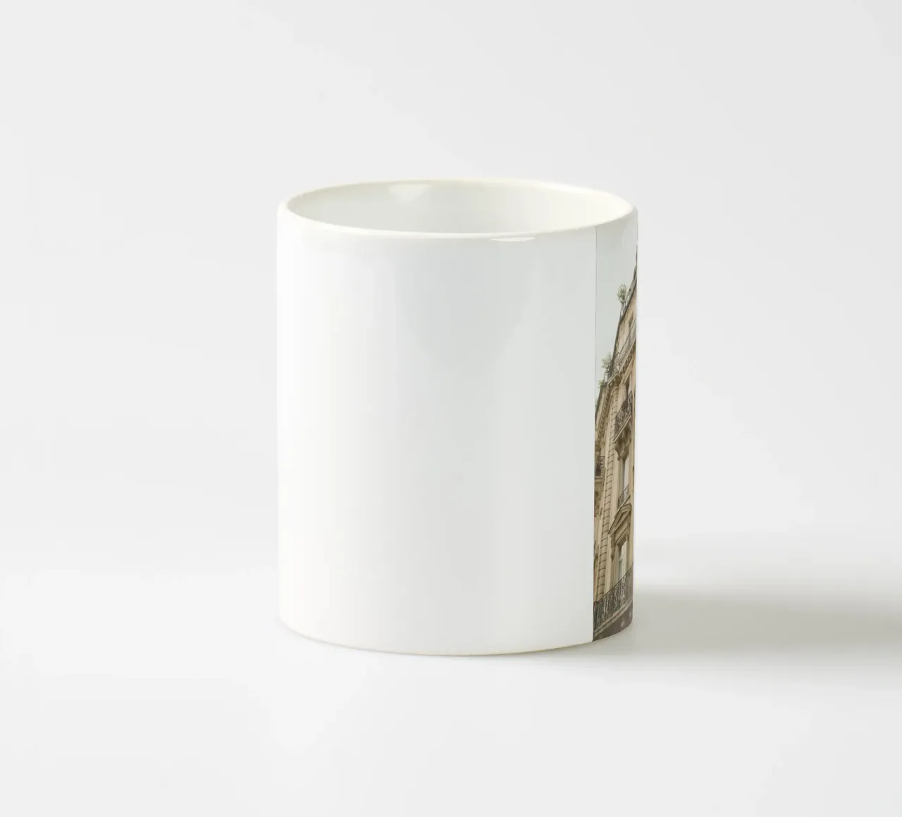 Paris Building Autumn Light tazza in ceramica da GraceDigitalArtCo