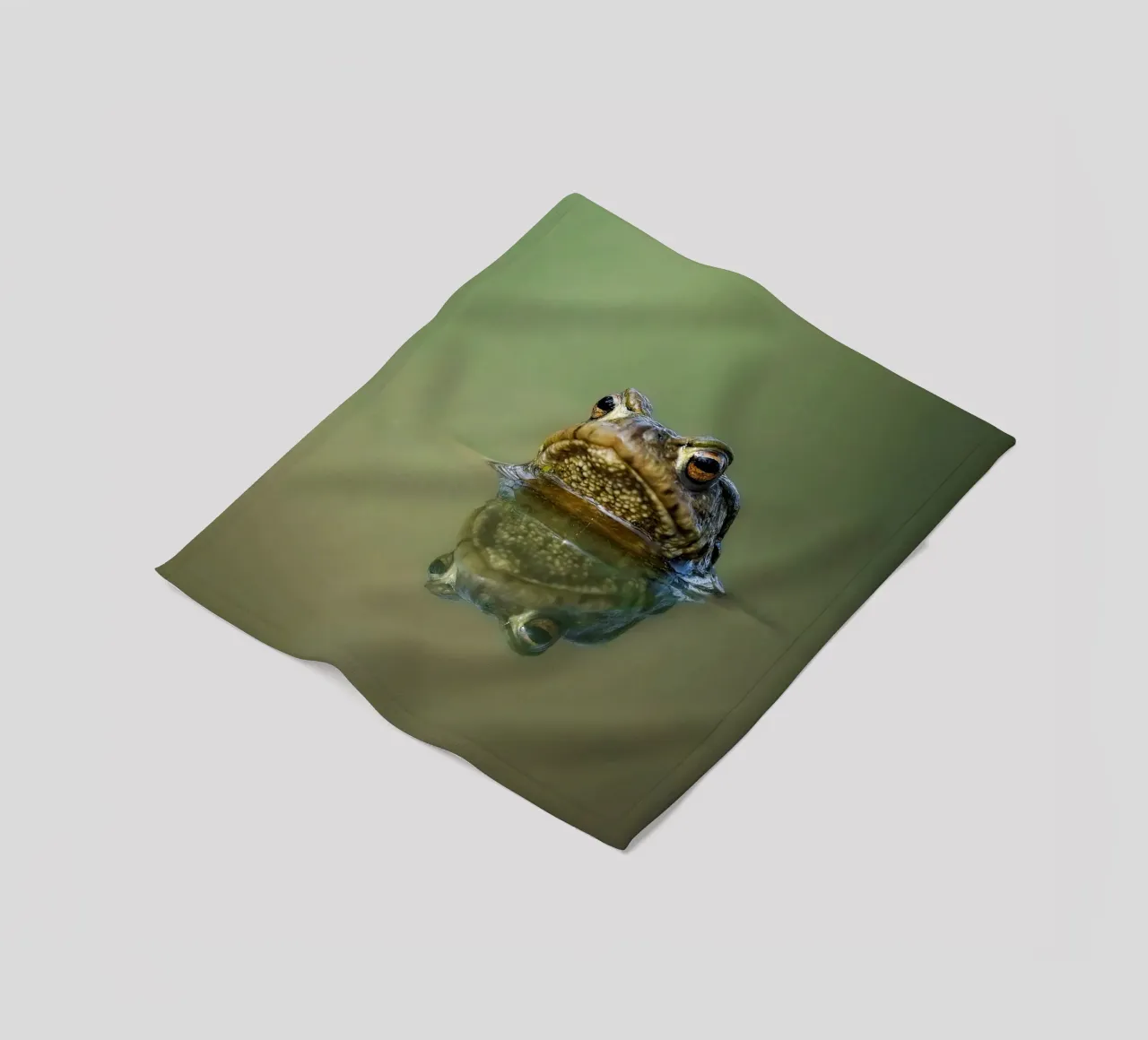 Frosch Fleecedecke von Tom's Wildlife