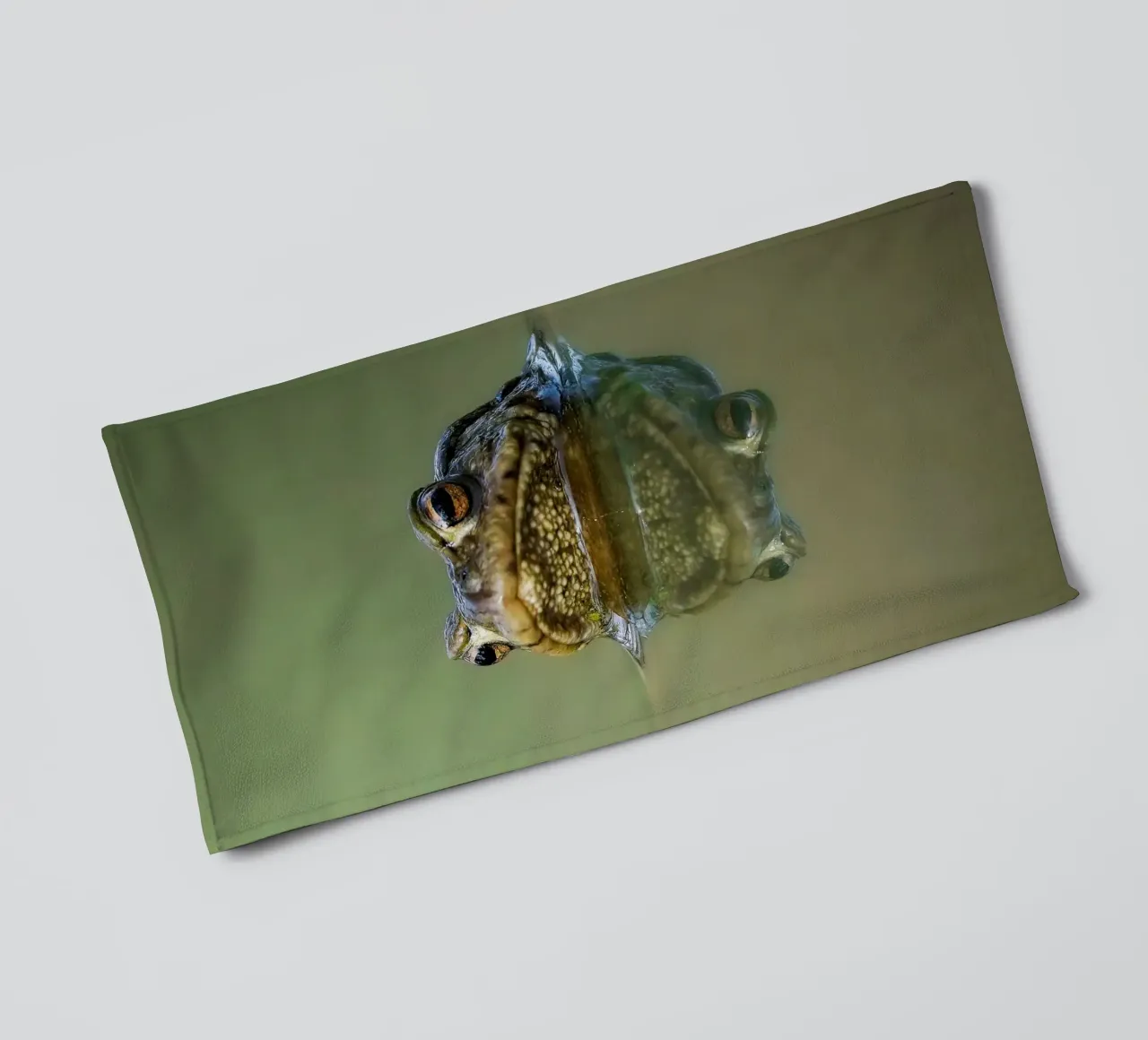 Frog towel by Tom's Wildlife