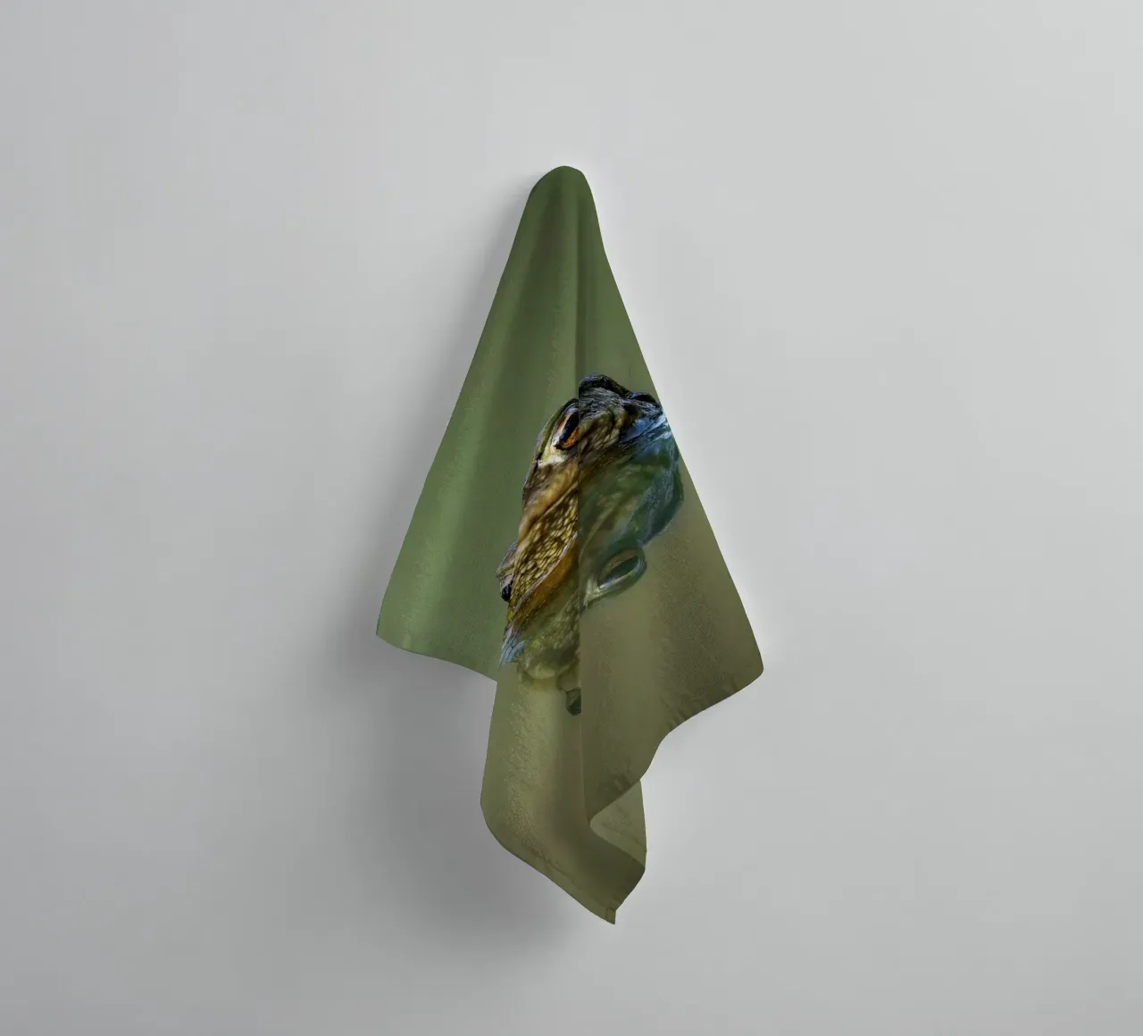 Frog towel by Tom's Wildlife