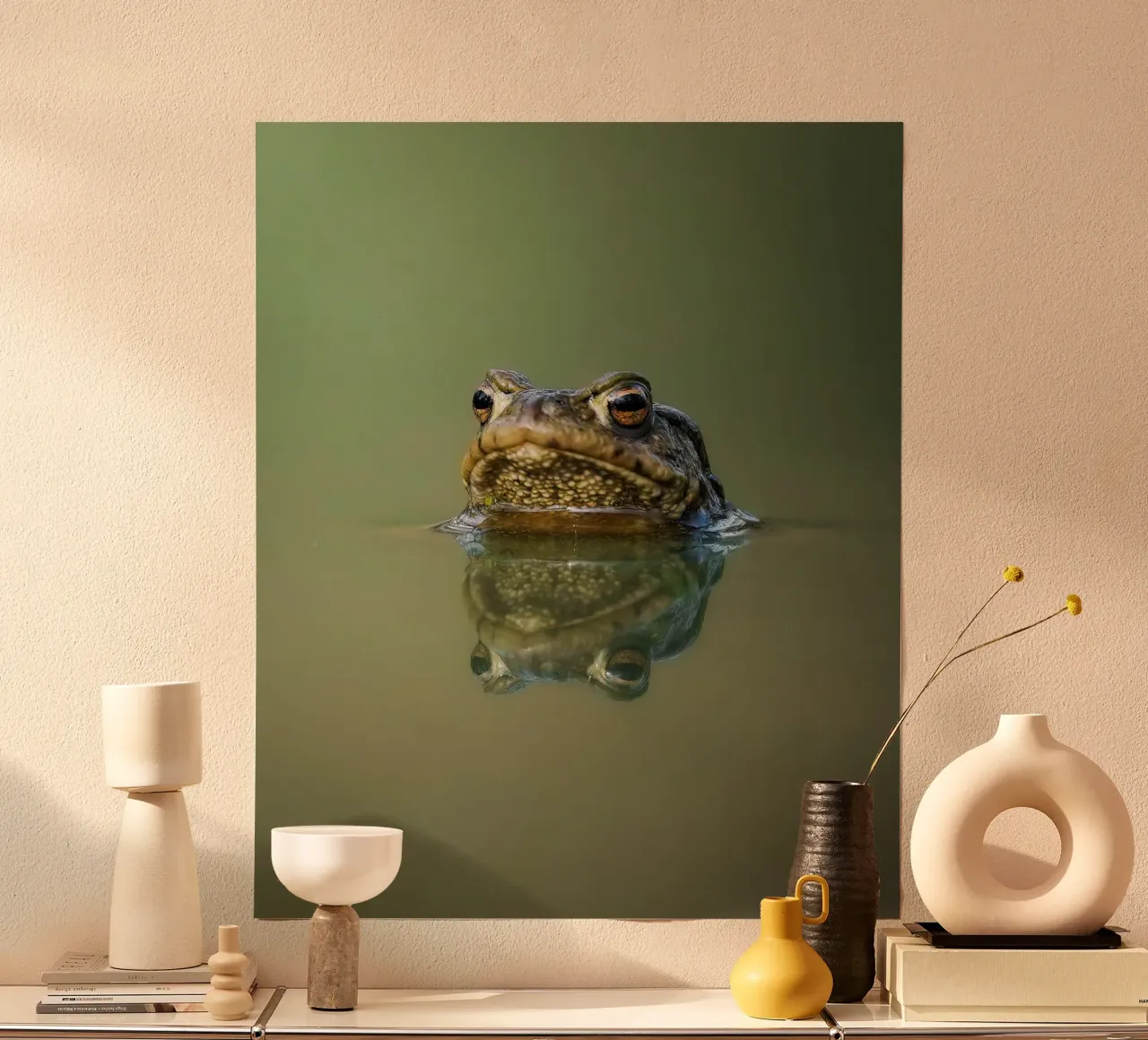 Rana poster con telaio in plastica da Tom's Wildlife