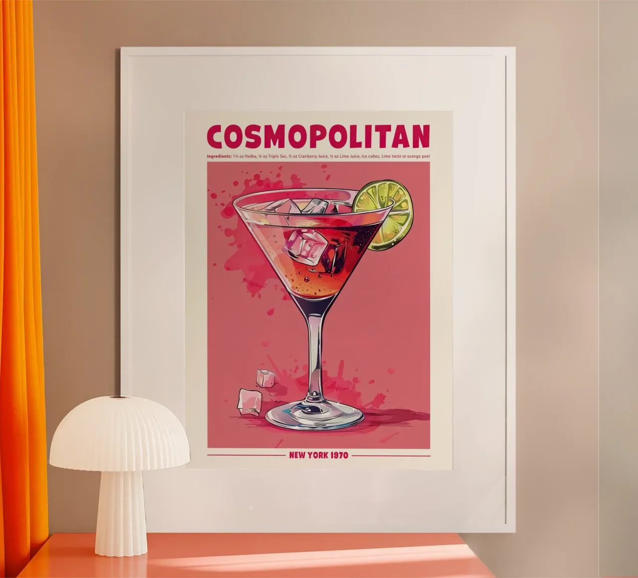 Cosmopolitan, New York 1970 poster da janetlynn
