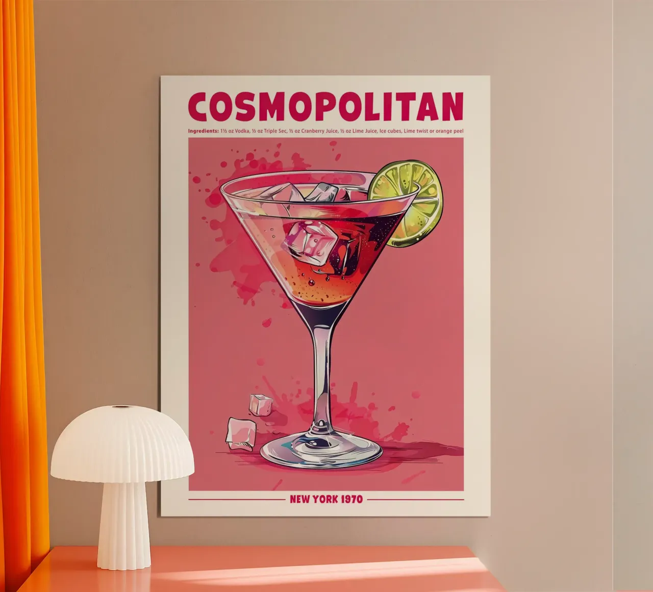 Cosmopolitan, New York 1970 poster da janetlynn