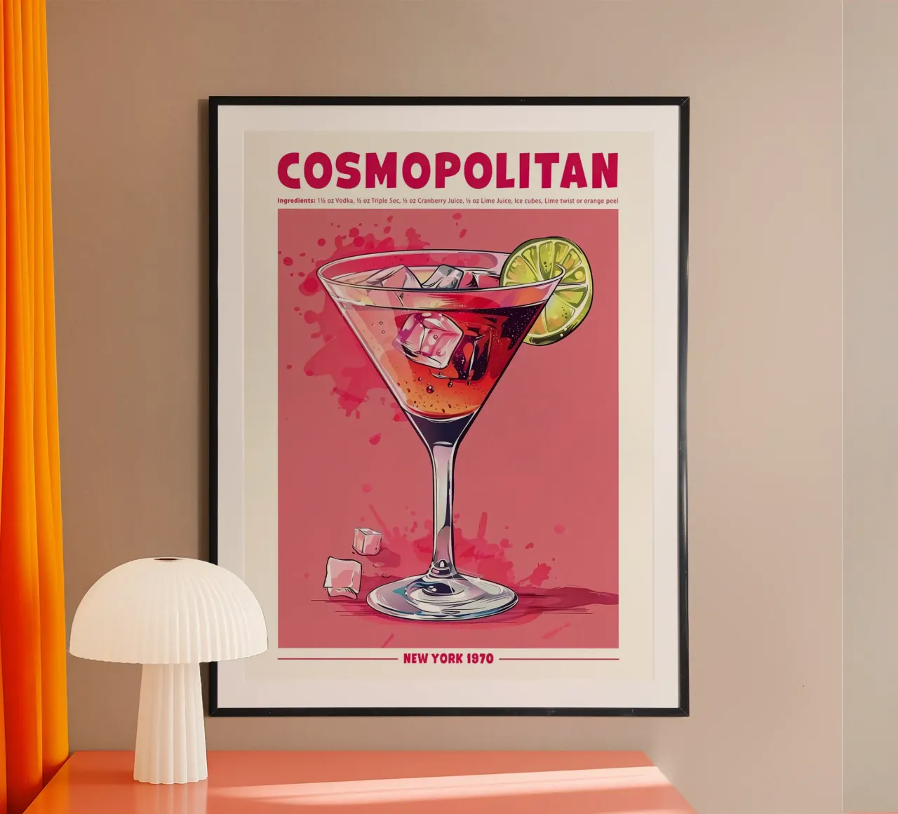 Cosmopolitan, New York 1970 poster da janetlynn