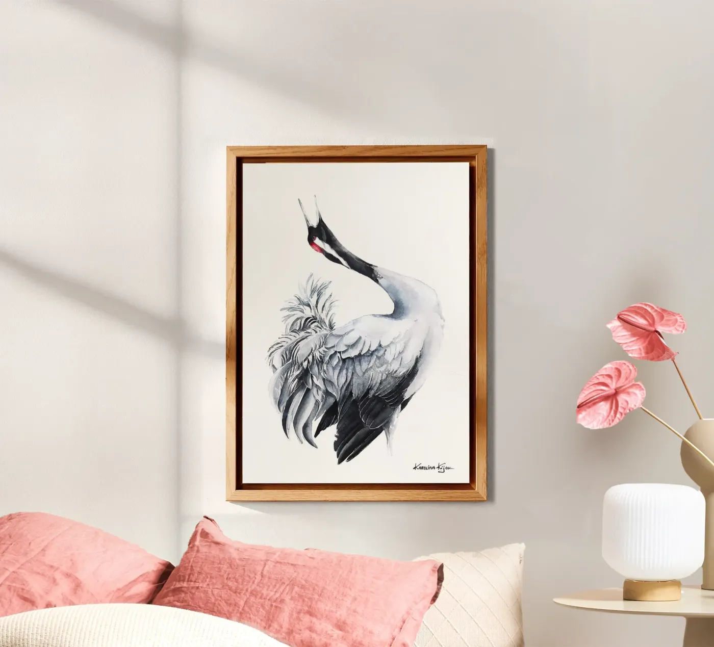 Common crane pannello forex da Karolina Kijak