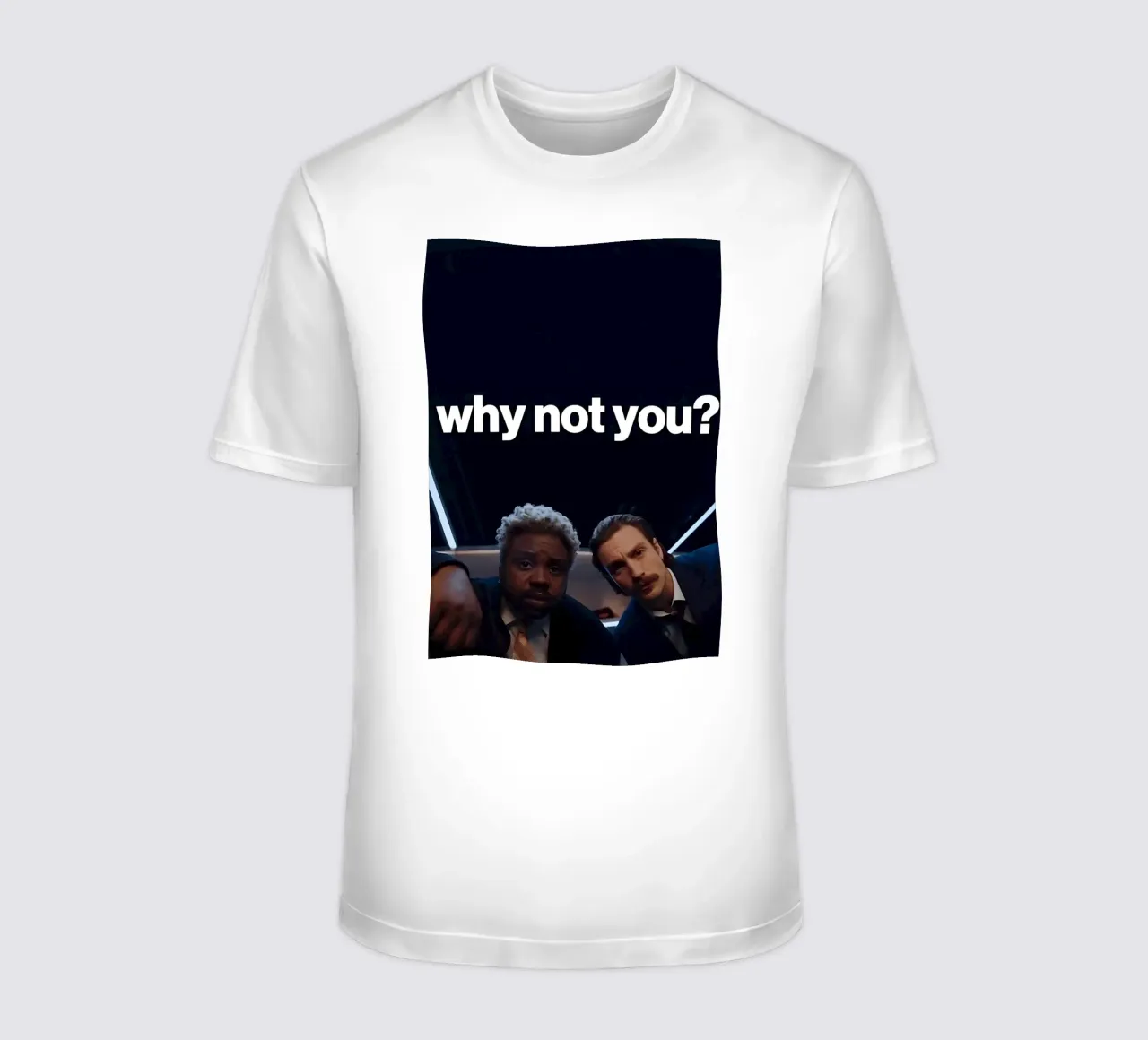 'why not you?" t-shirt da Type & Tape