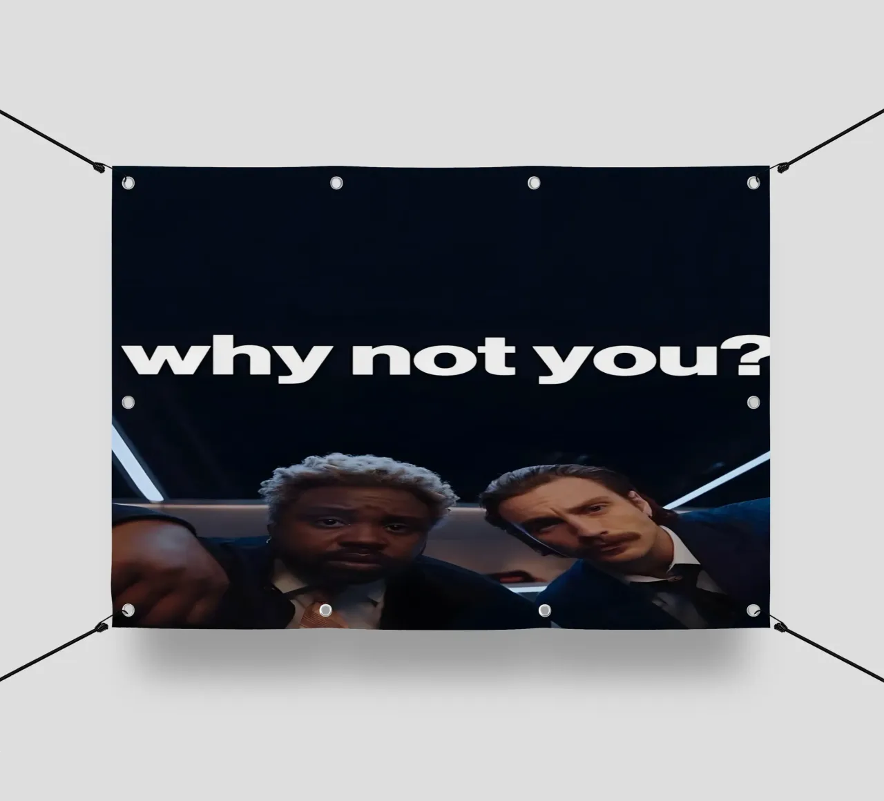 'why not you?" telo in pvc da Type & Tape