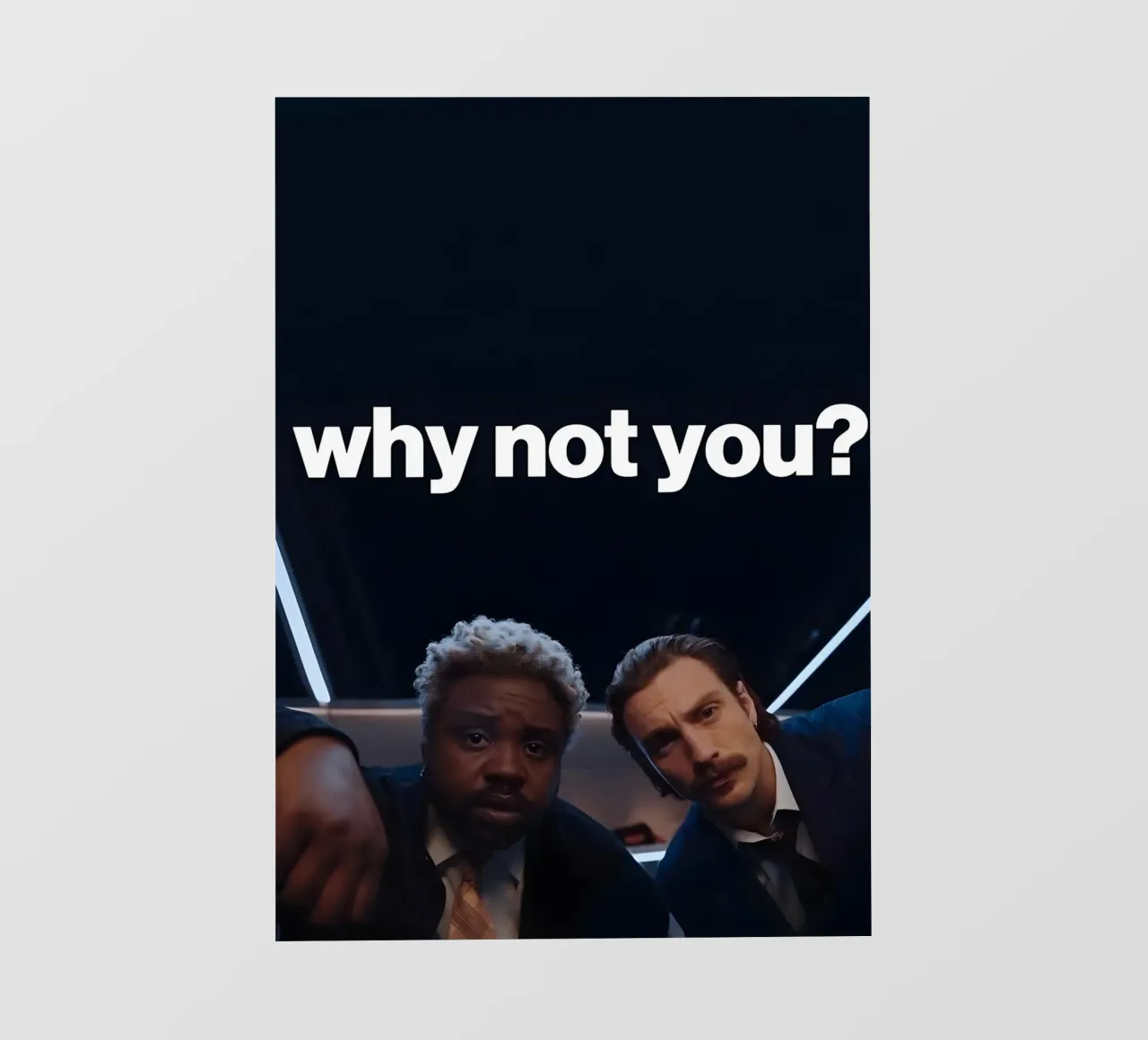 'why not you?" telo in pvc da Type & Tape
