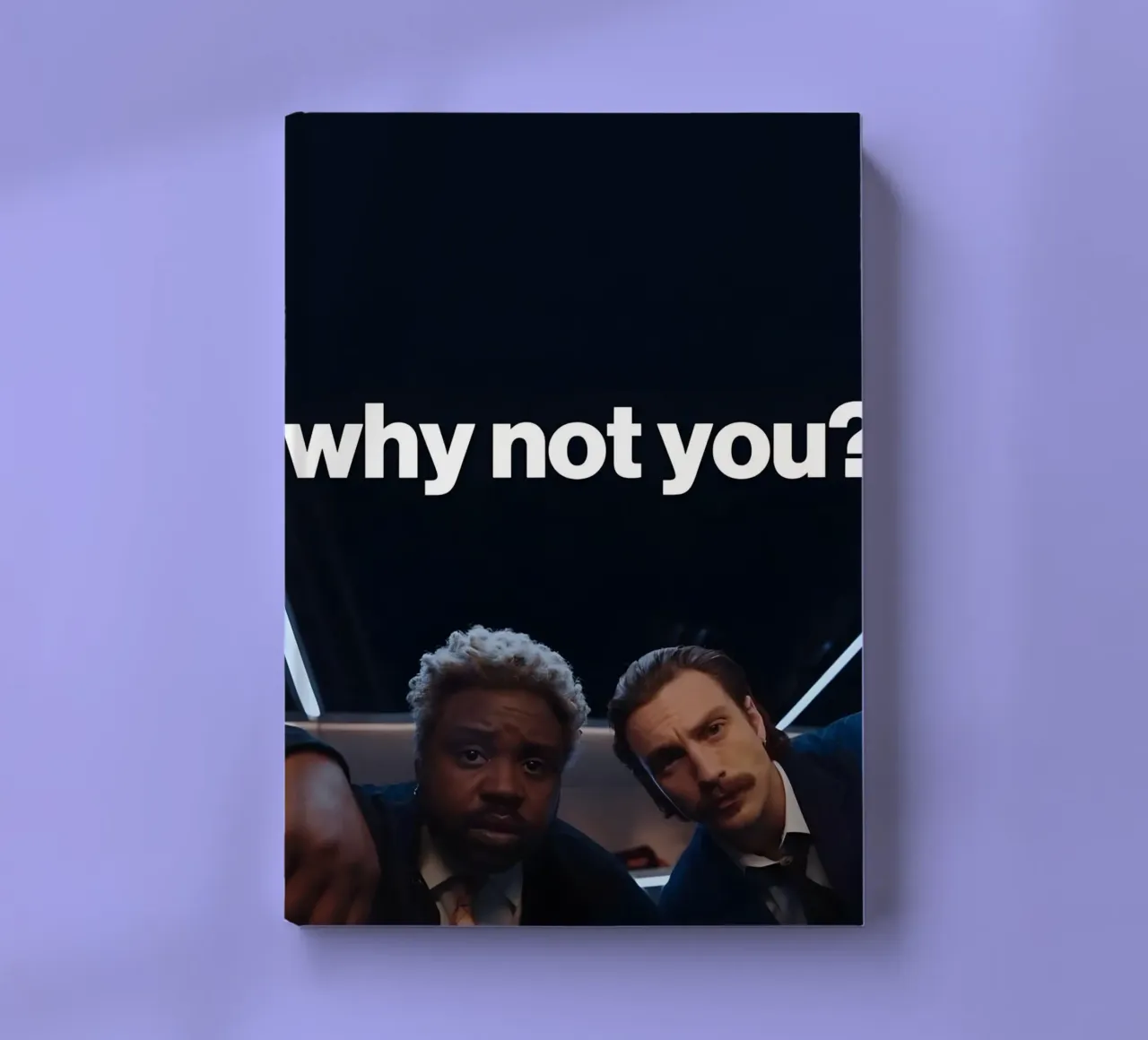 'why not you?" notebook by Type & Tape