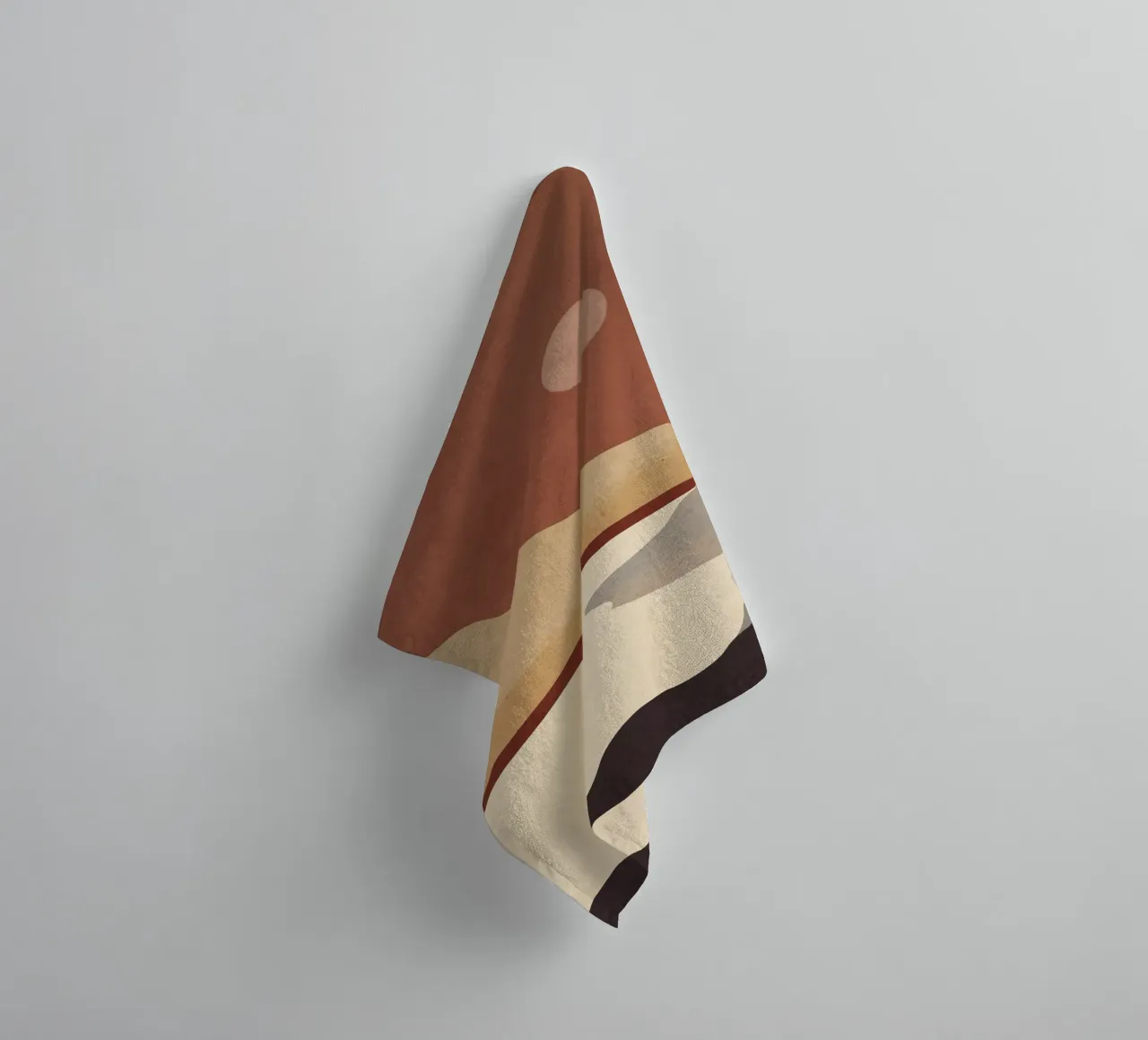 Minimal Art Landscape 10 towel by ThingDesign