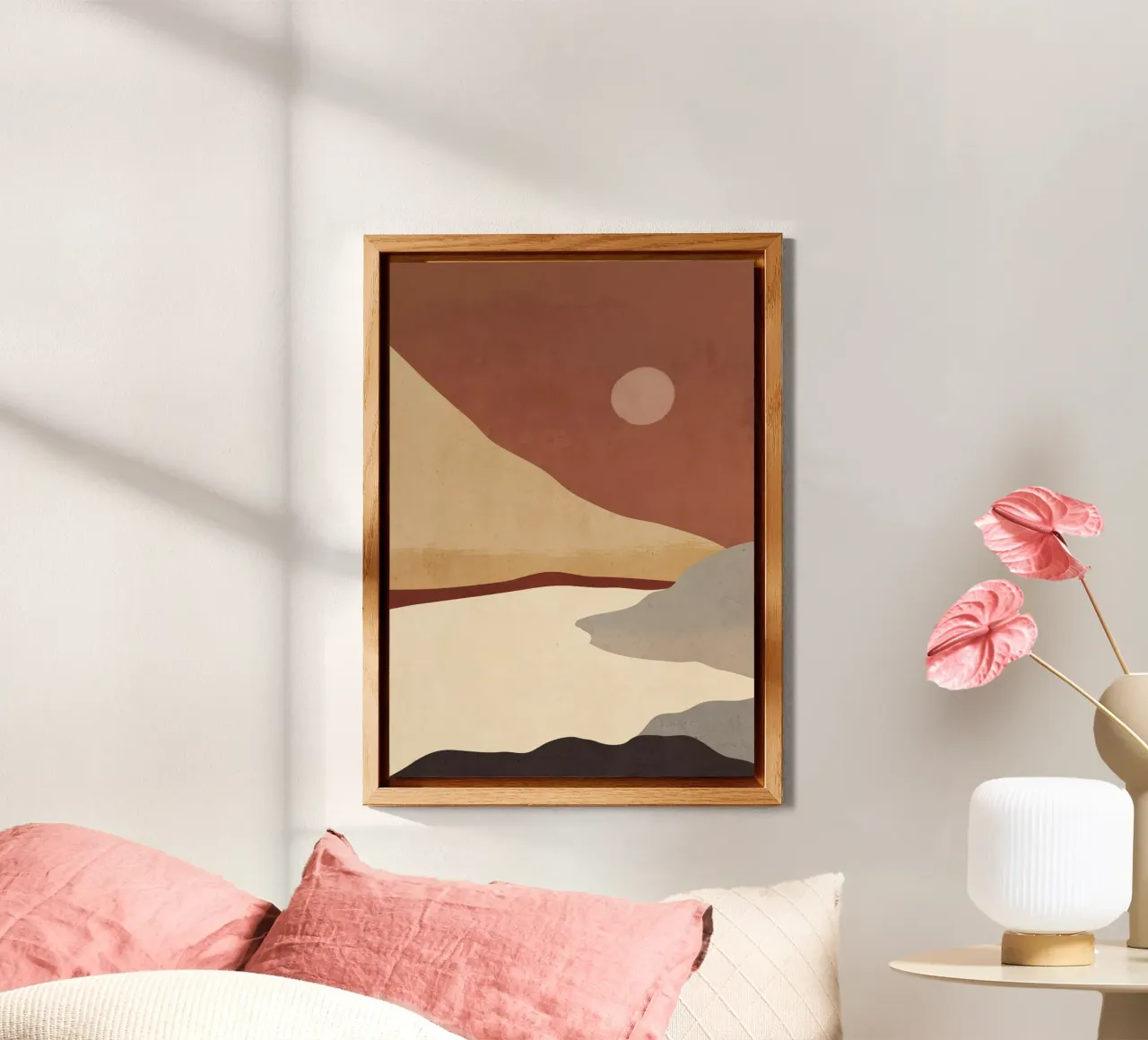 Paesaggio d'arte minimale 10 alluminio dibond da ThingDesign