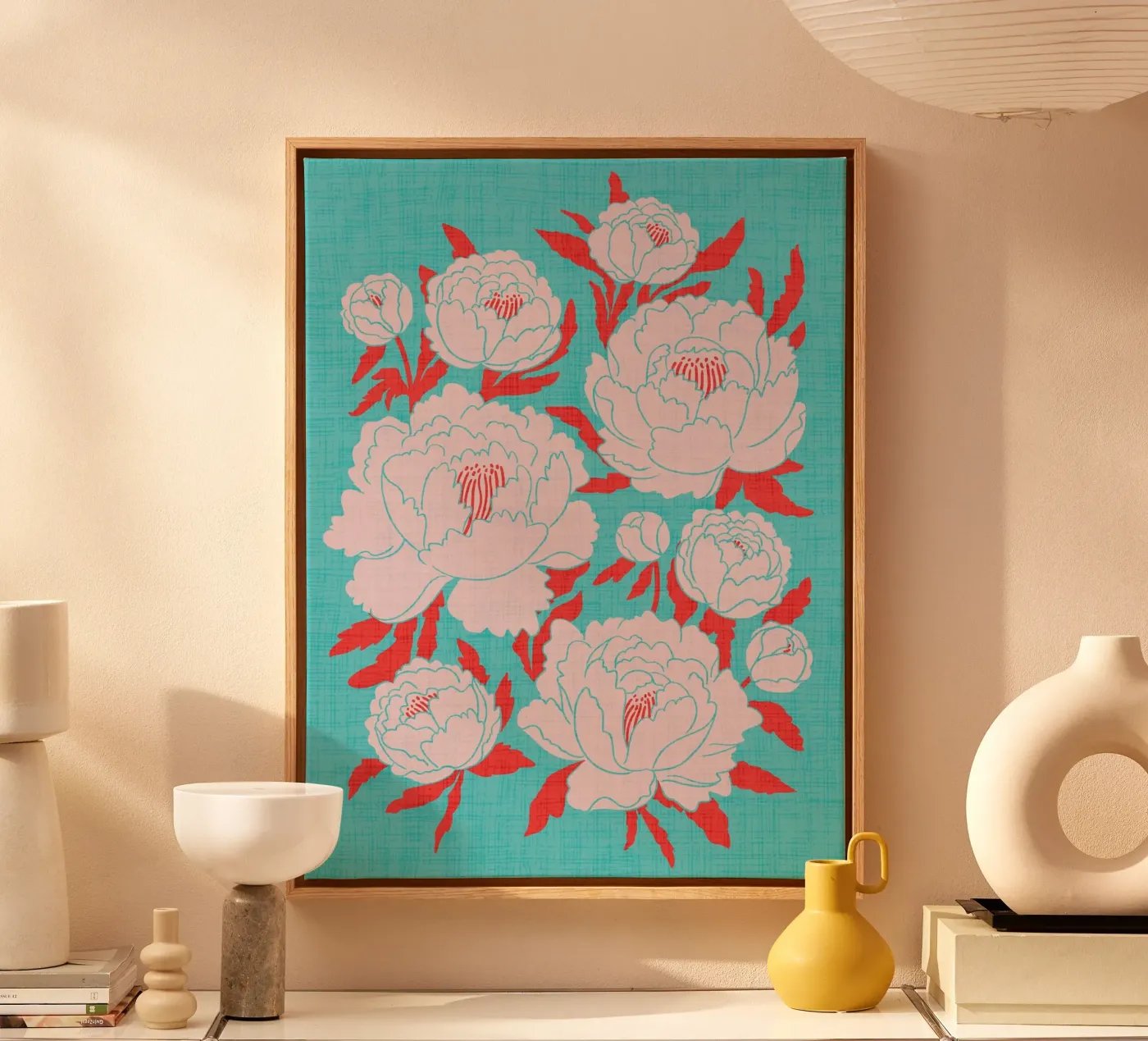 Peonies tela da Dana Duricekova