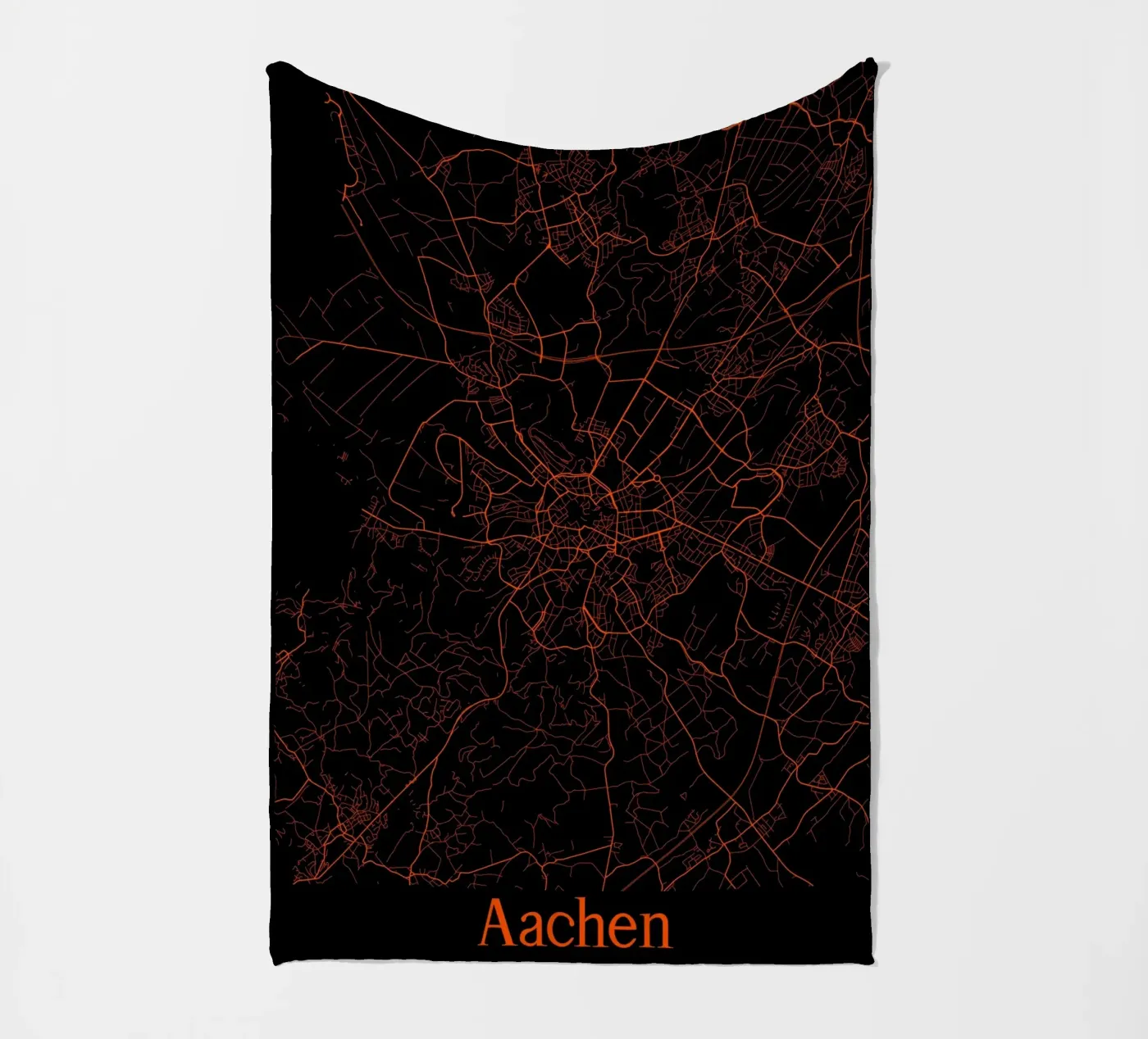 Aachen Fleecedecke von MiMap