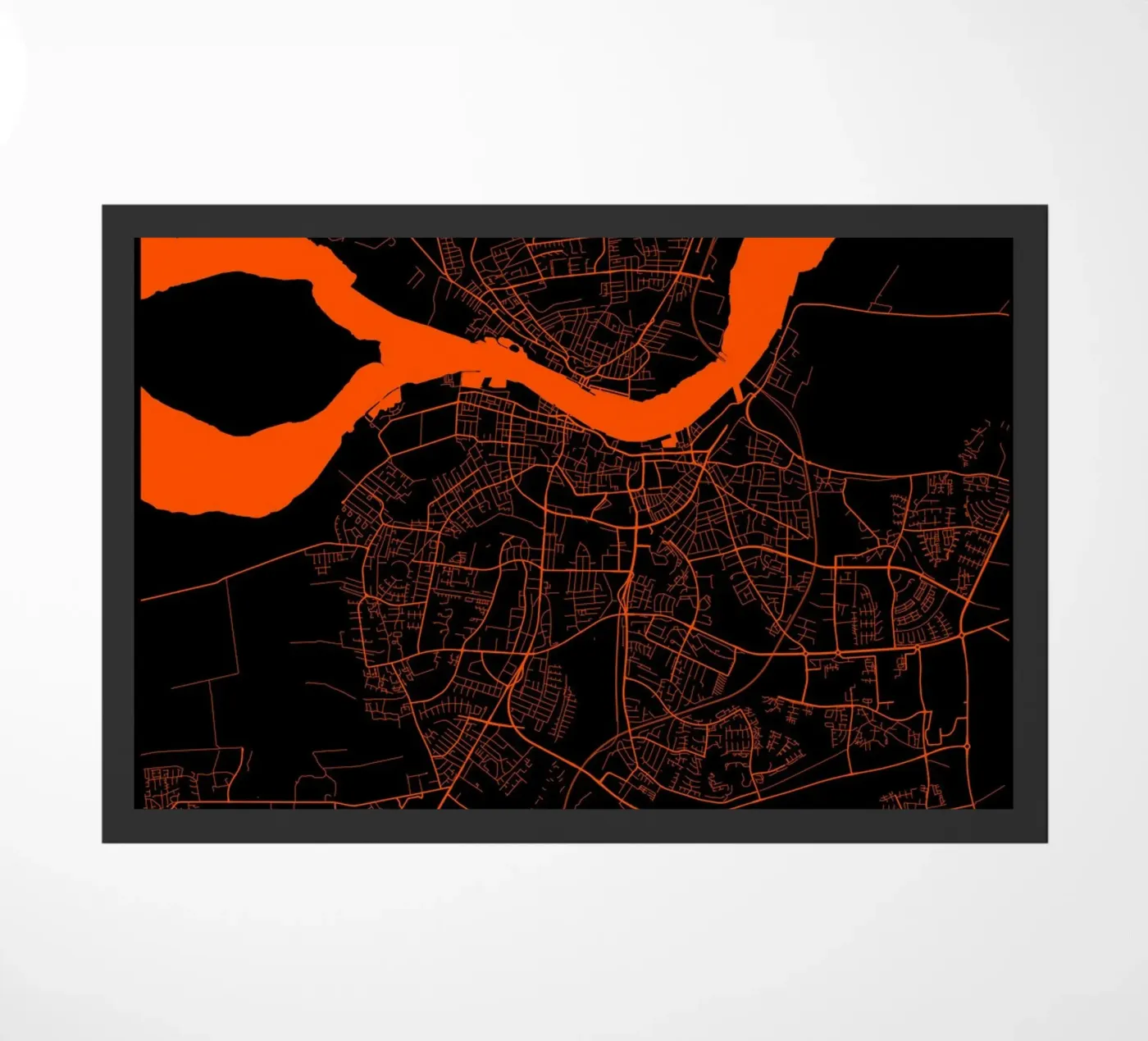 Aalborg doormat by MiMap