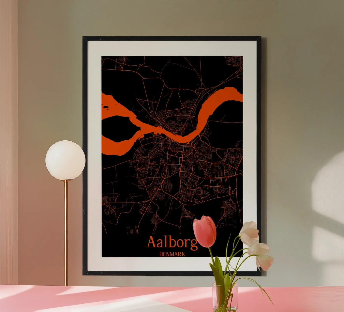 Aalborg poster van MiMap