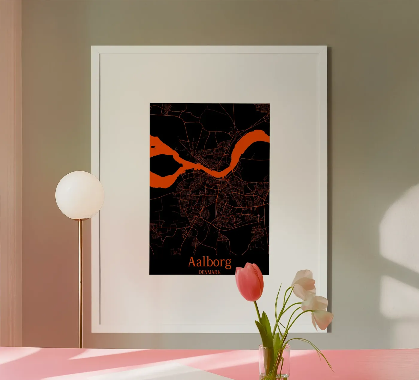 Aalborg poster van MiMap