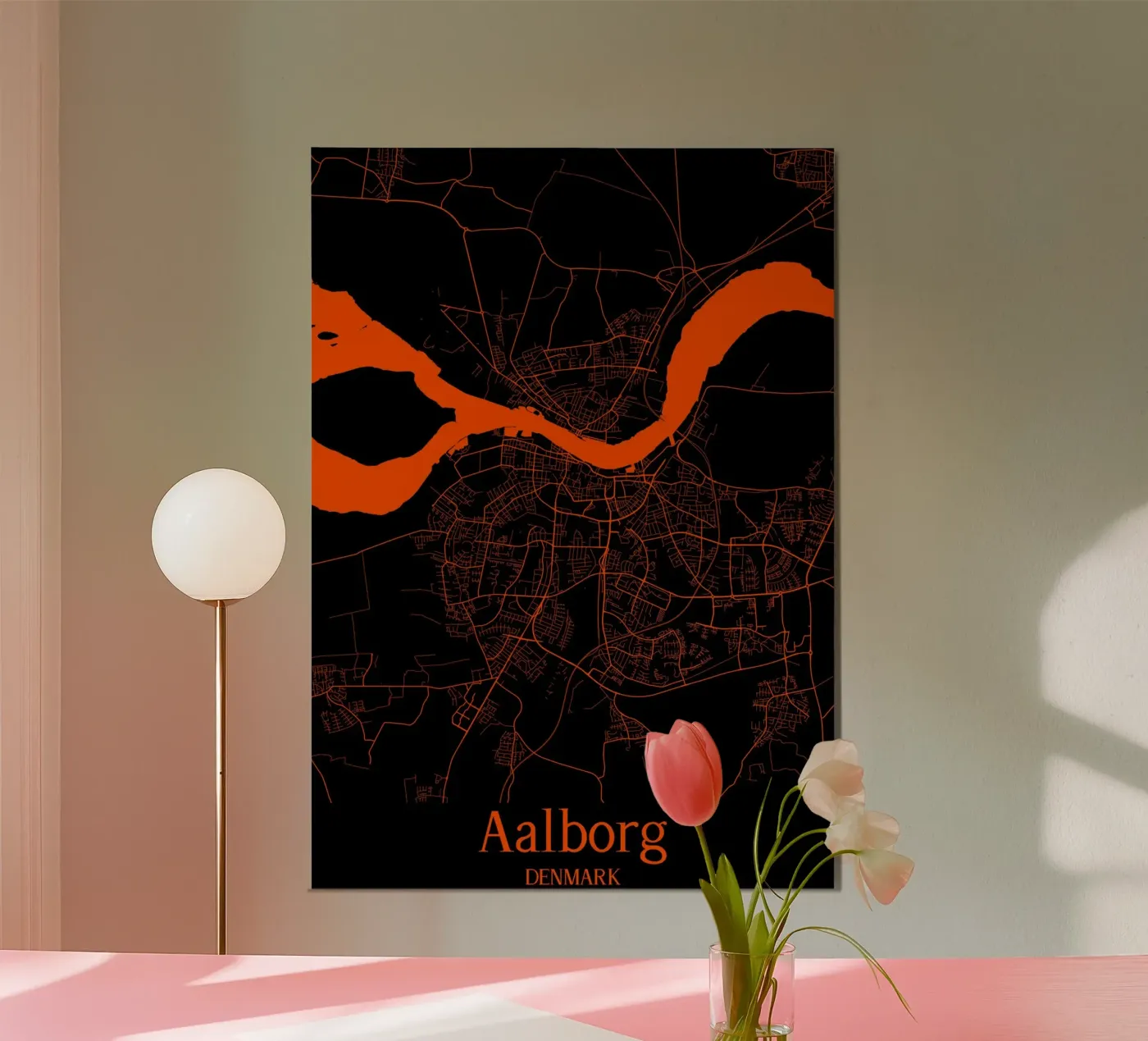 Aalborg poster van MiMap