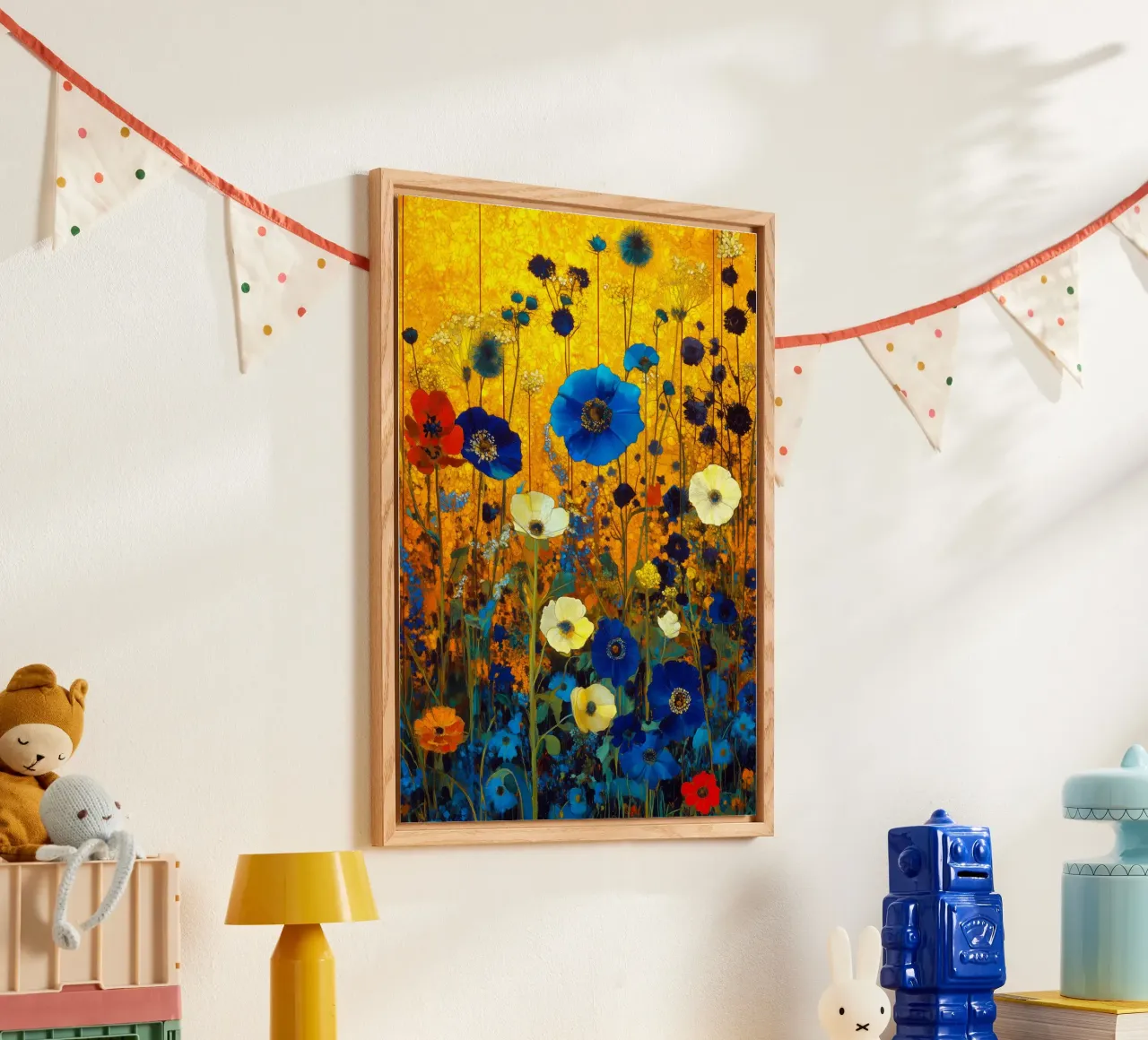 Fiori blu plexiglass da Justyna Jaszke JBJart