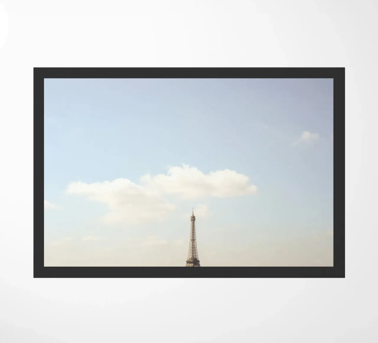 Paris Eiffel Tower Minimalist zerbino da GraceDigitalArtCo