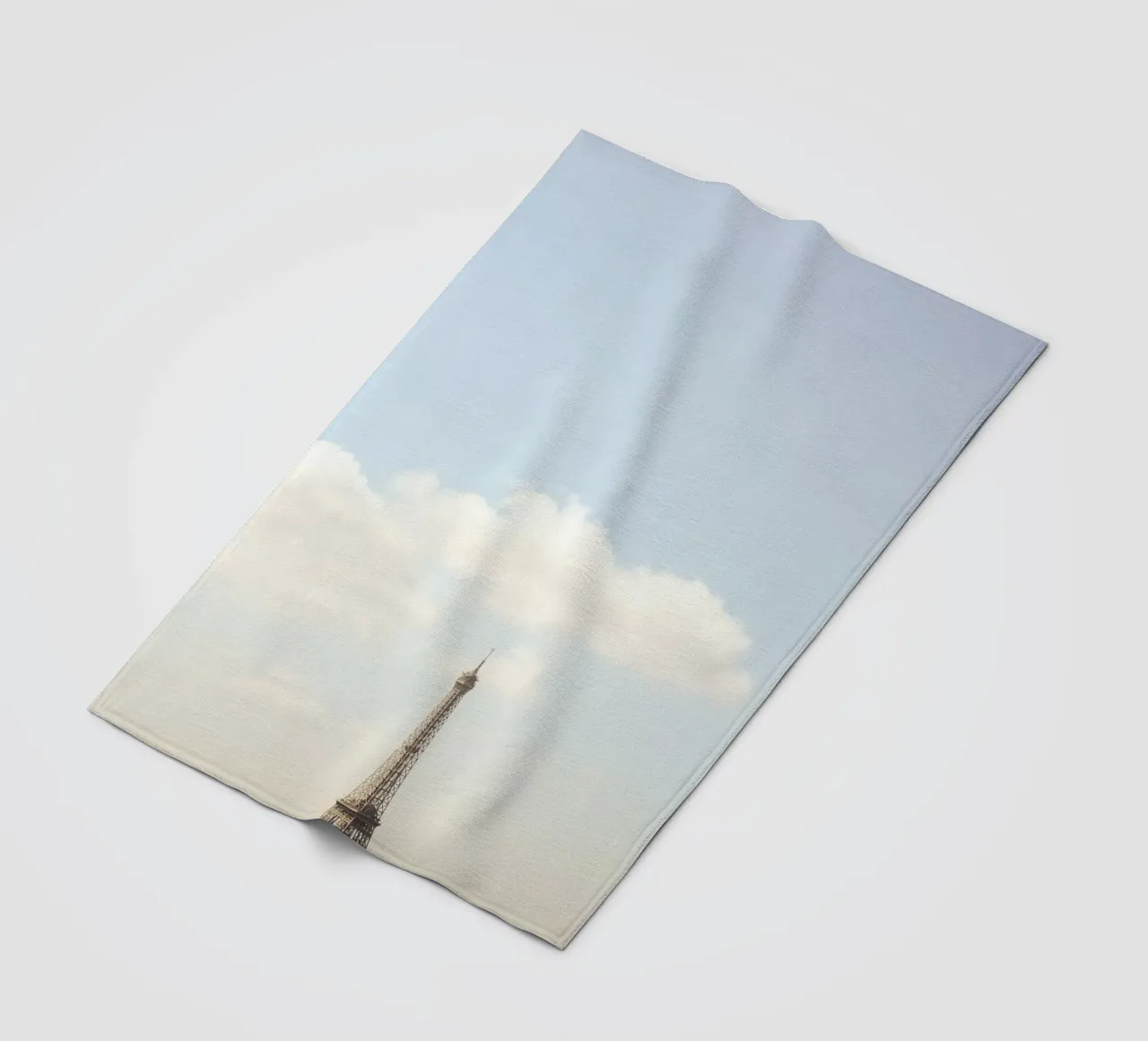 Paris Eiffel Tower Minimalist coperta in pile da GraceDigitalArtCo