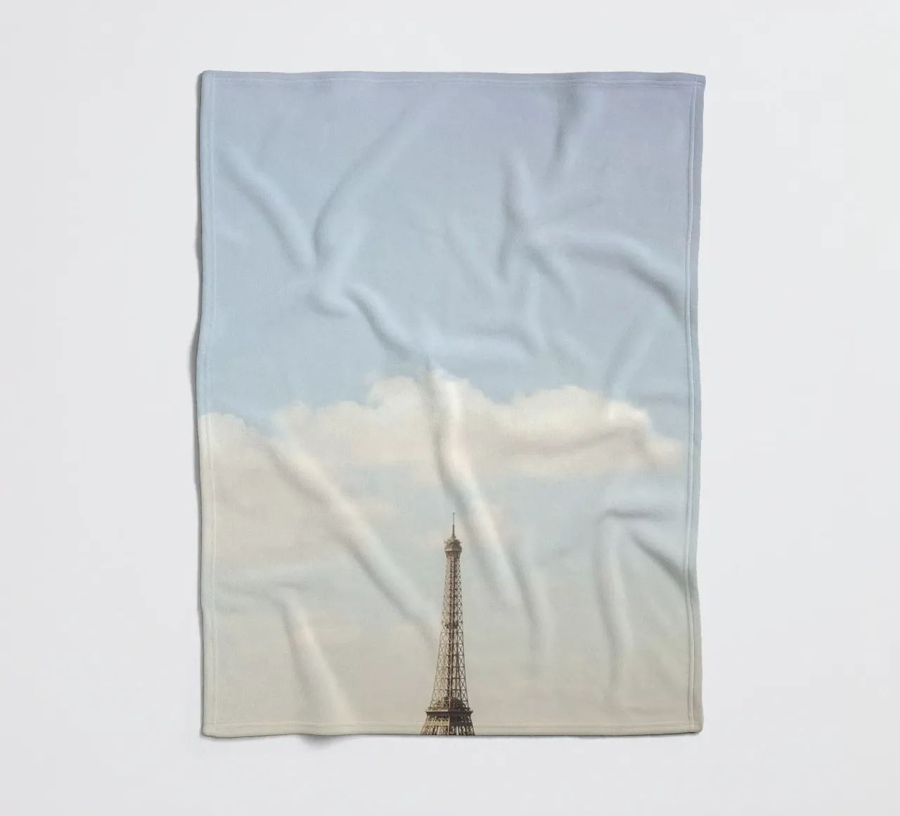 Paris Eiffel Tower Minimalist coperta in pile da GraceDigitalArtCo