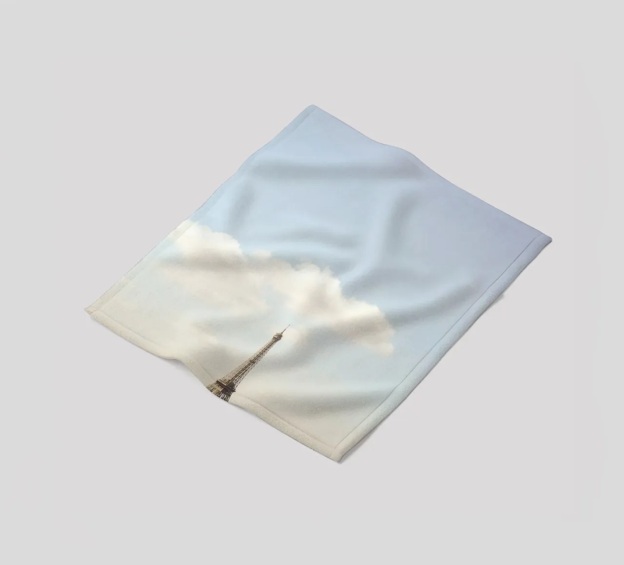 Paris Eiffel Tower Minimalist coperta in pile da GraceDigitalArtCo