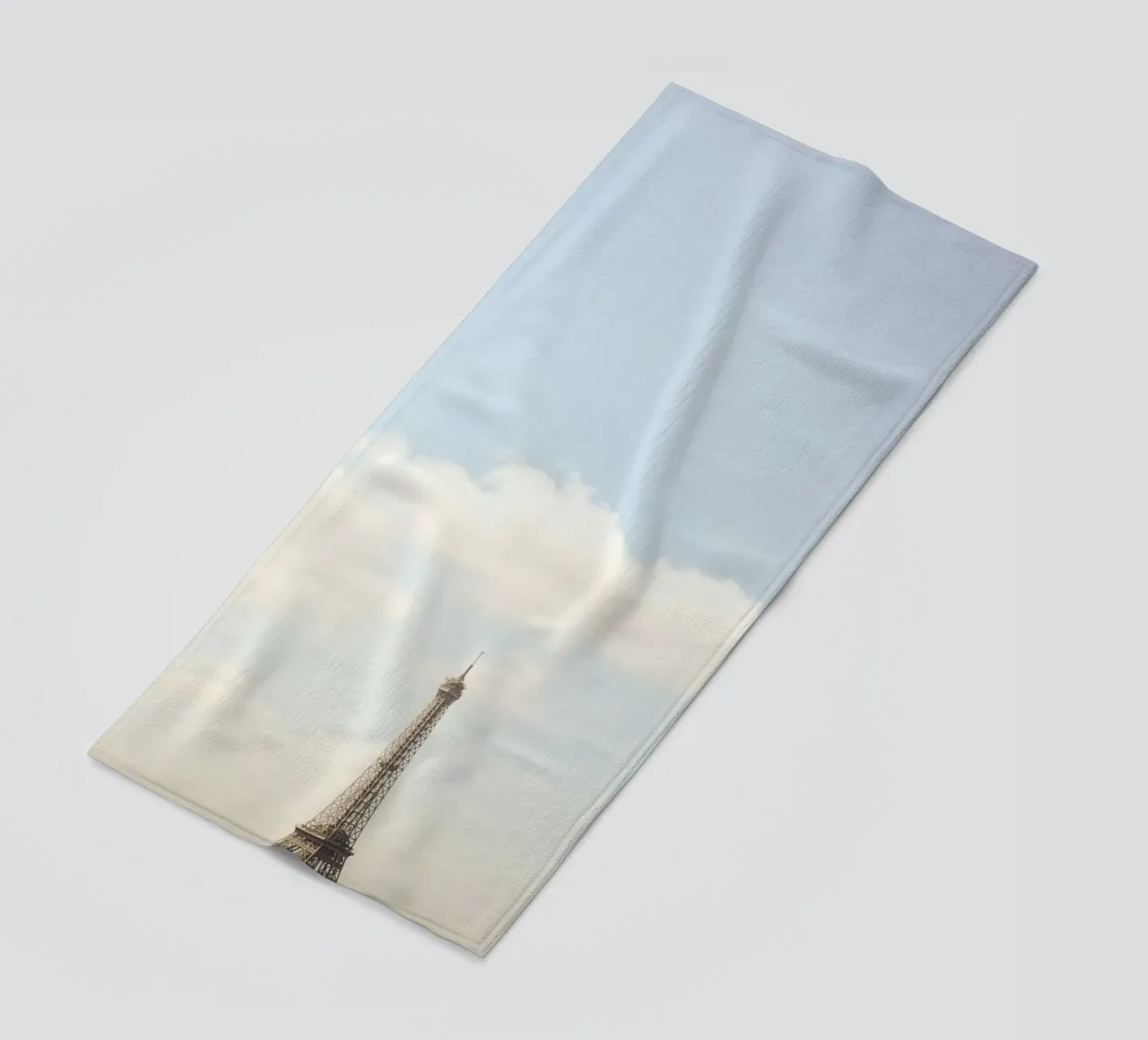 Paris Eiffel Tower Minimalist telo mare da GraceDigitalArtCo