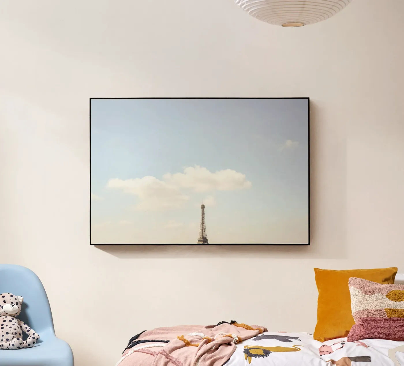 Paris Eiffel Tower Minimalist plexiglass da GraceDigitalArtCo