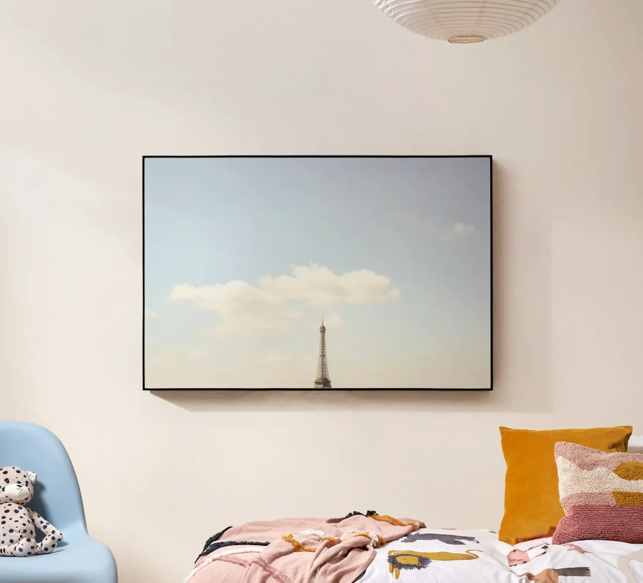 Paris Eiffel Tower Minimalist plexiglass da GraceDigitalArtCo