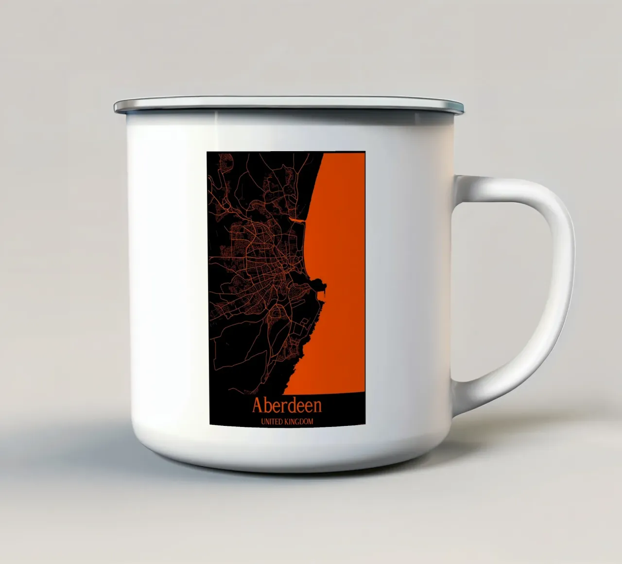 Aberdeen tazza in smalto da MiMap