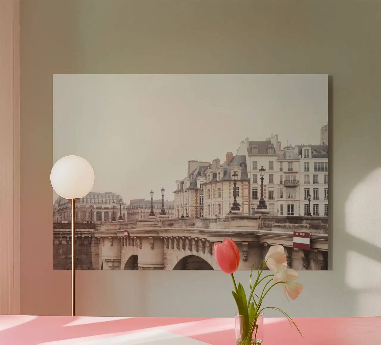 Paris Bridge plexiglass da GraceDigitalArtCo