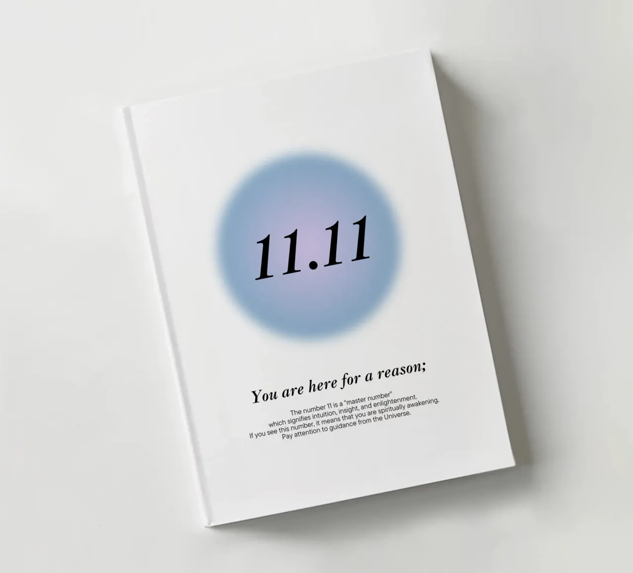 11.11 hour mirror message from the universe notebook by morphinaeblue