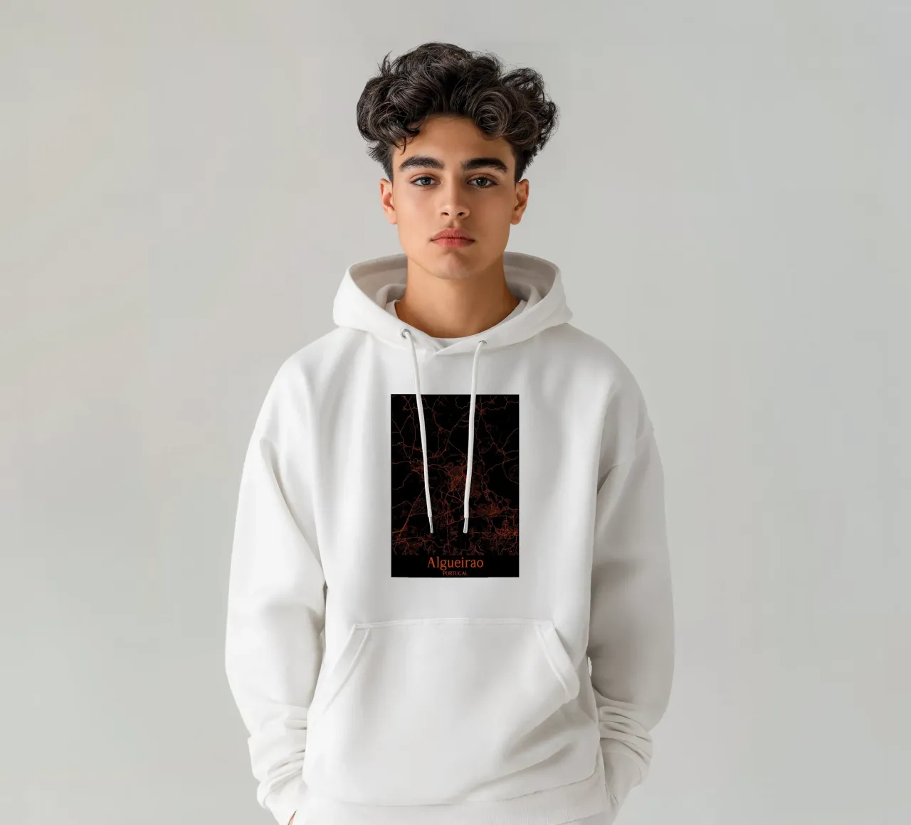 Algueirao felpa con cappuccio da MiMap