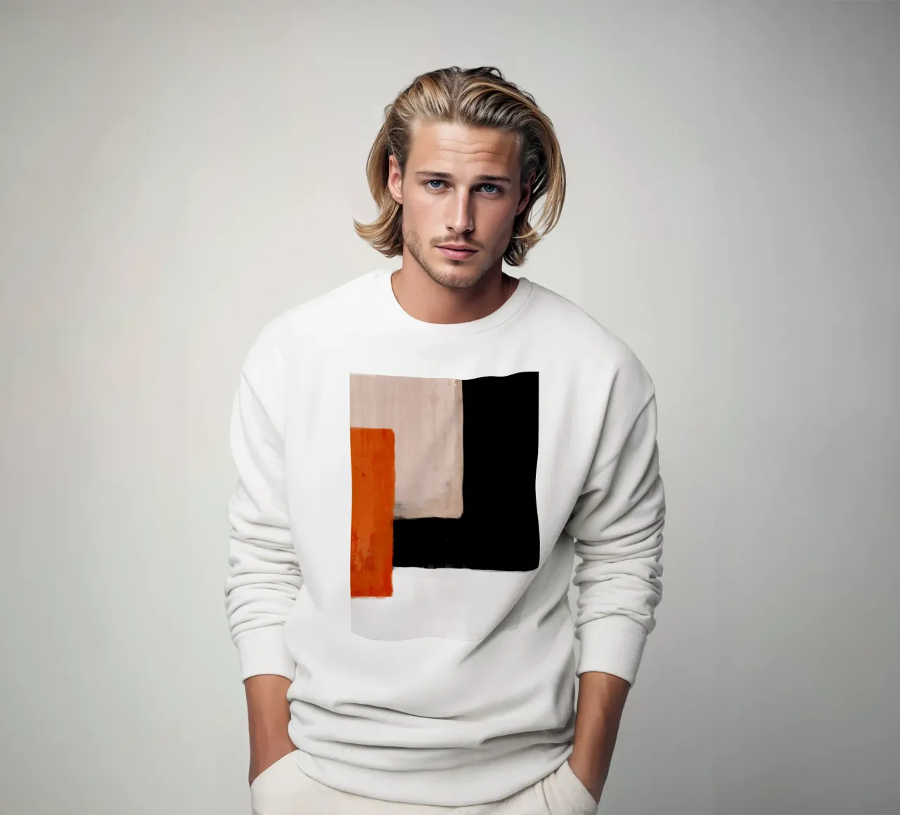 astratto minimo 14 felpa da ThingDesign