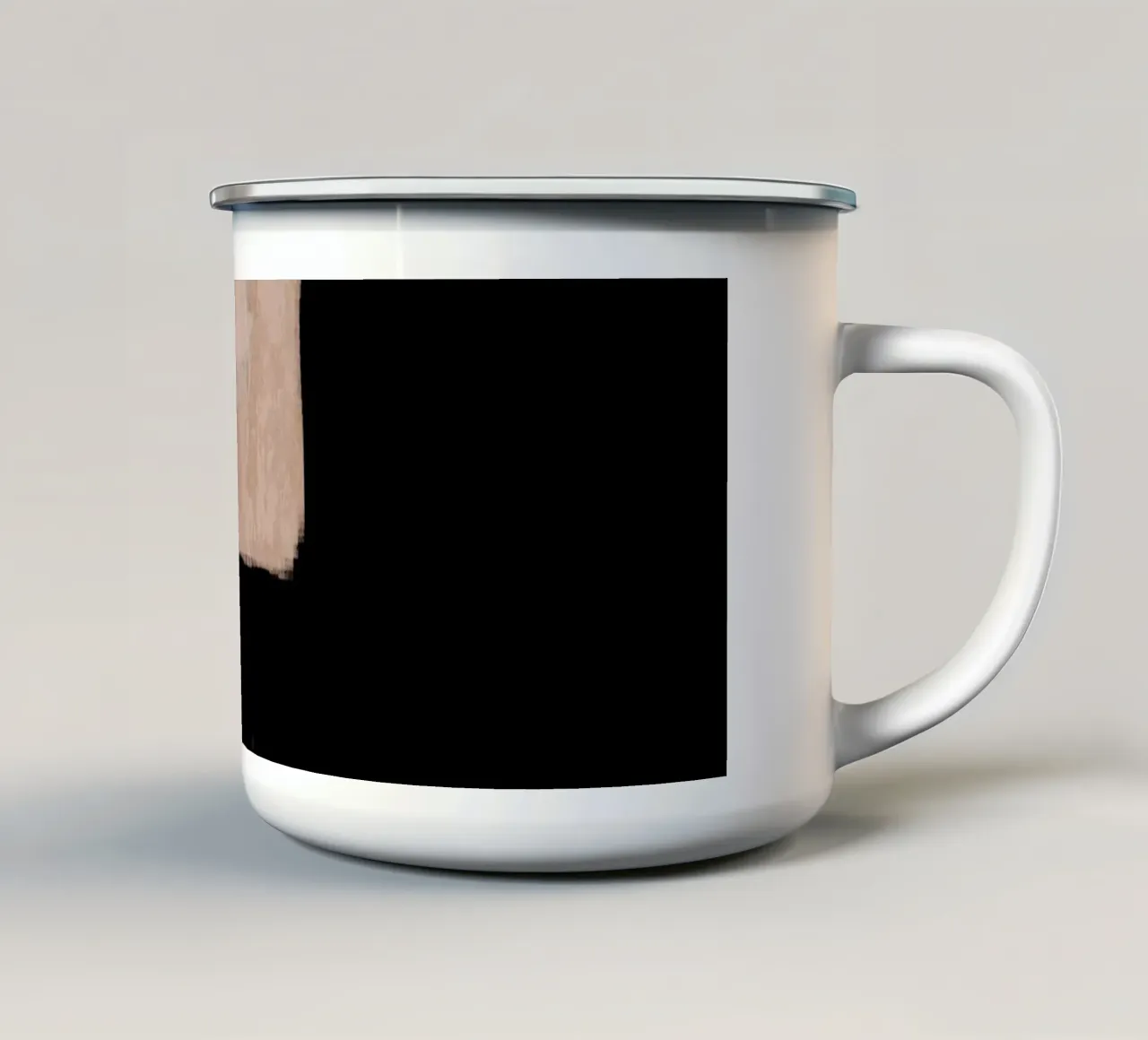 astratto minimo 14 tazza in smalto da ThingDesign